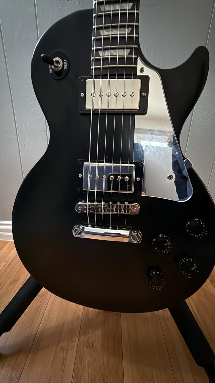Modified 2010 Les Paul Studio guitar