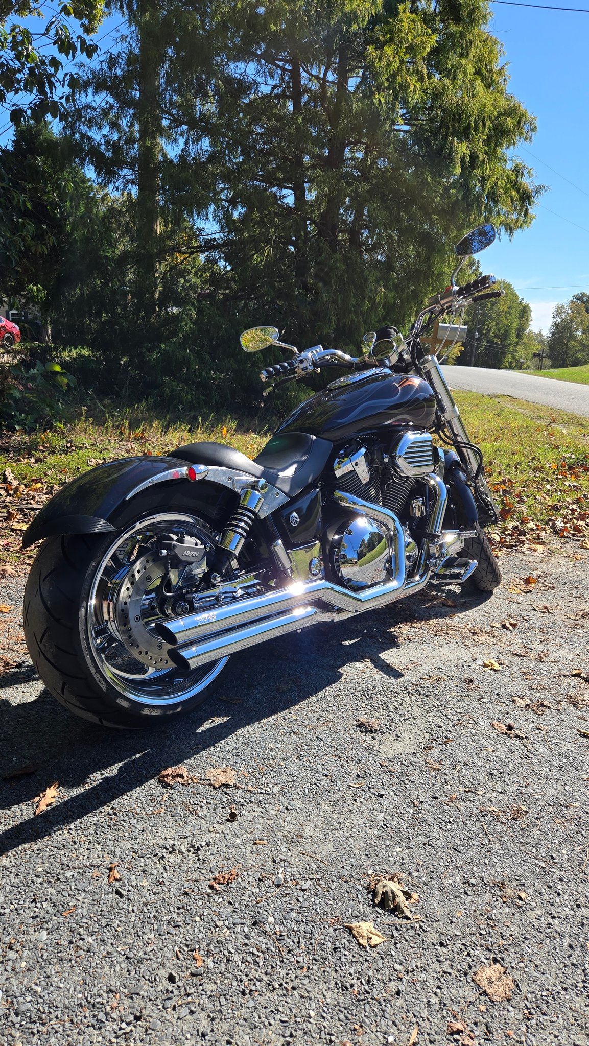 My new 2003 fully custom Honda bike with 19k miles