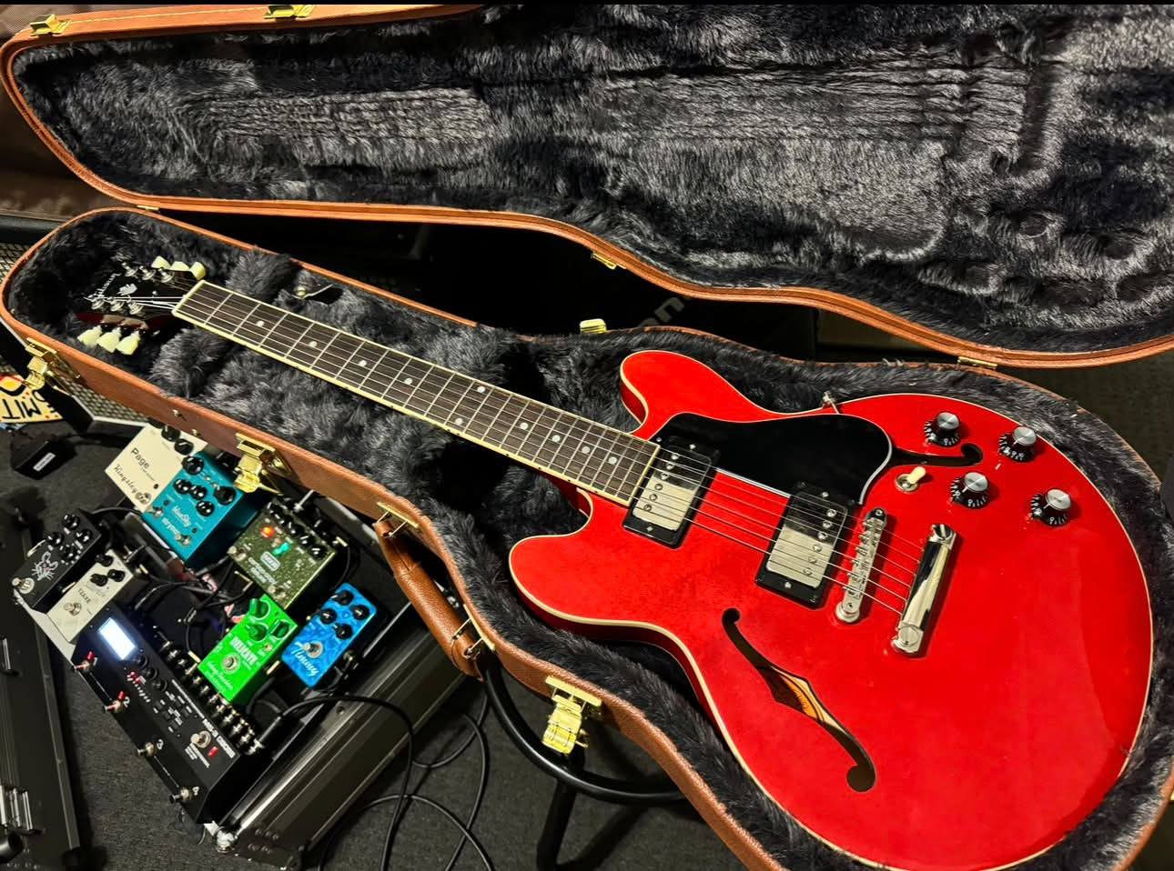 First ES-335 guitar purchase, a 2001 Nashville in Root Beer