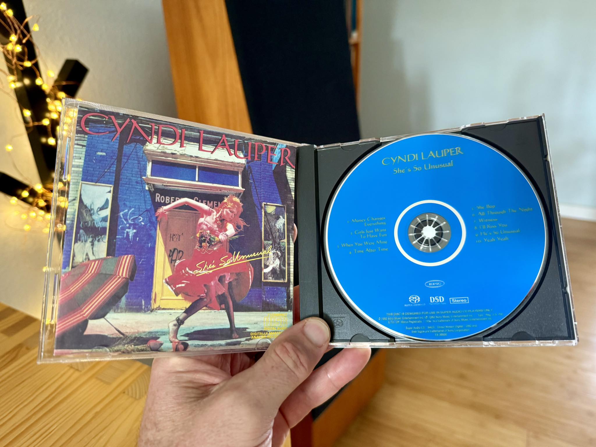 Cyndi Lauper's She's So Unusual SACD review