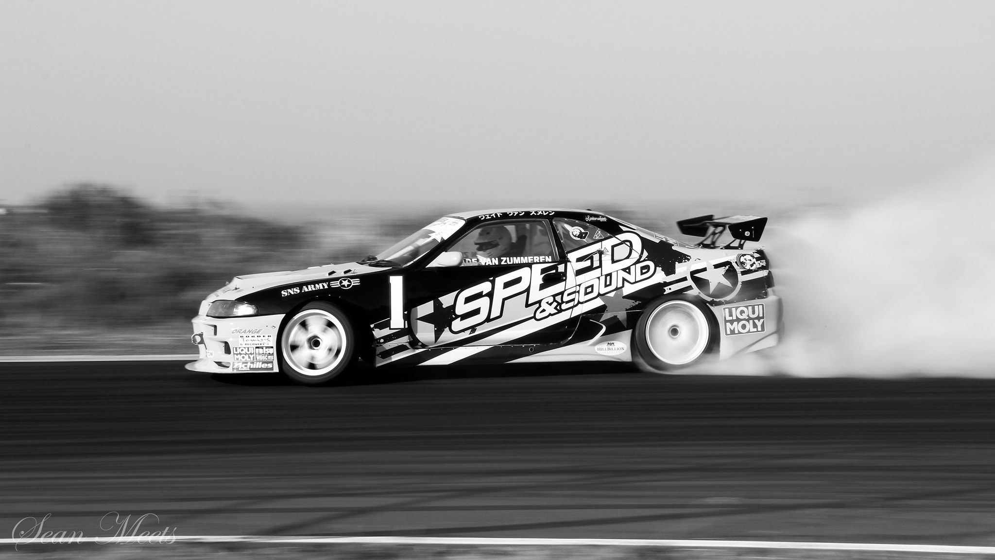 Nissan Skyline R33, drifting in Margate, Kawa-Zulu Natal, South