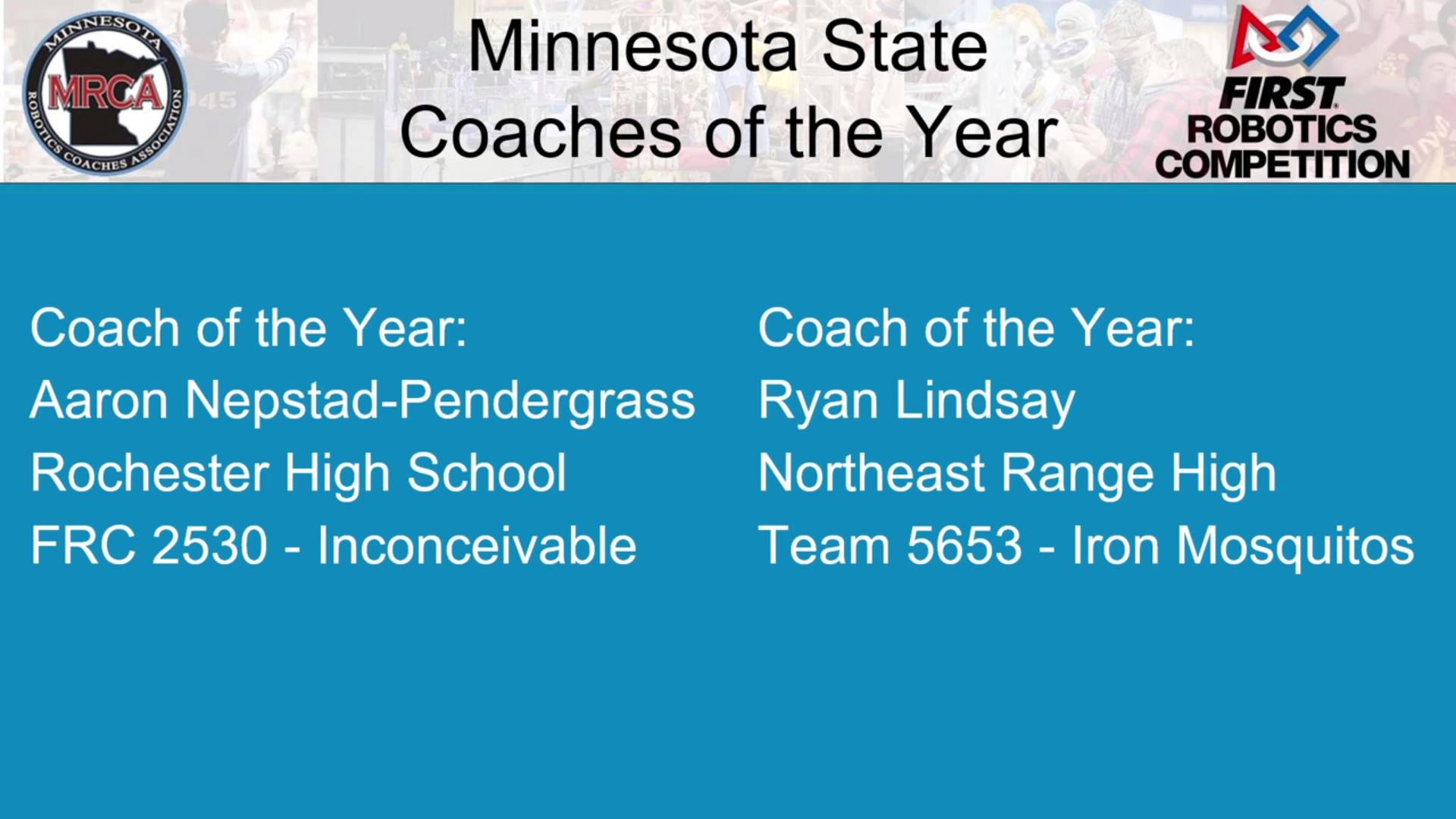 Congratulations Ryan! Or... - Arrowhead Robotics Coalition | Facebook