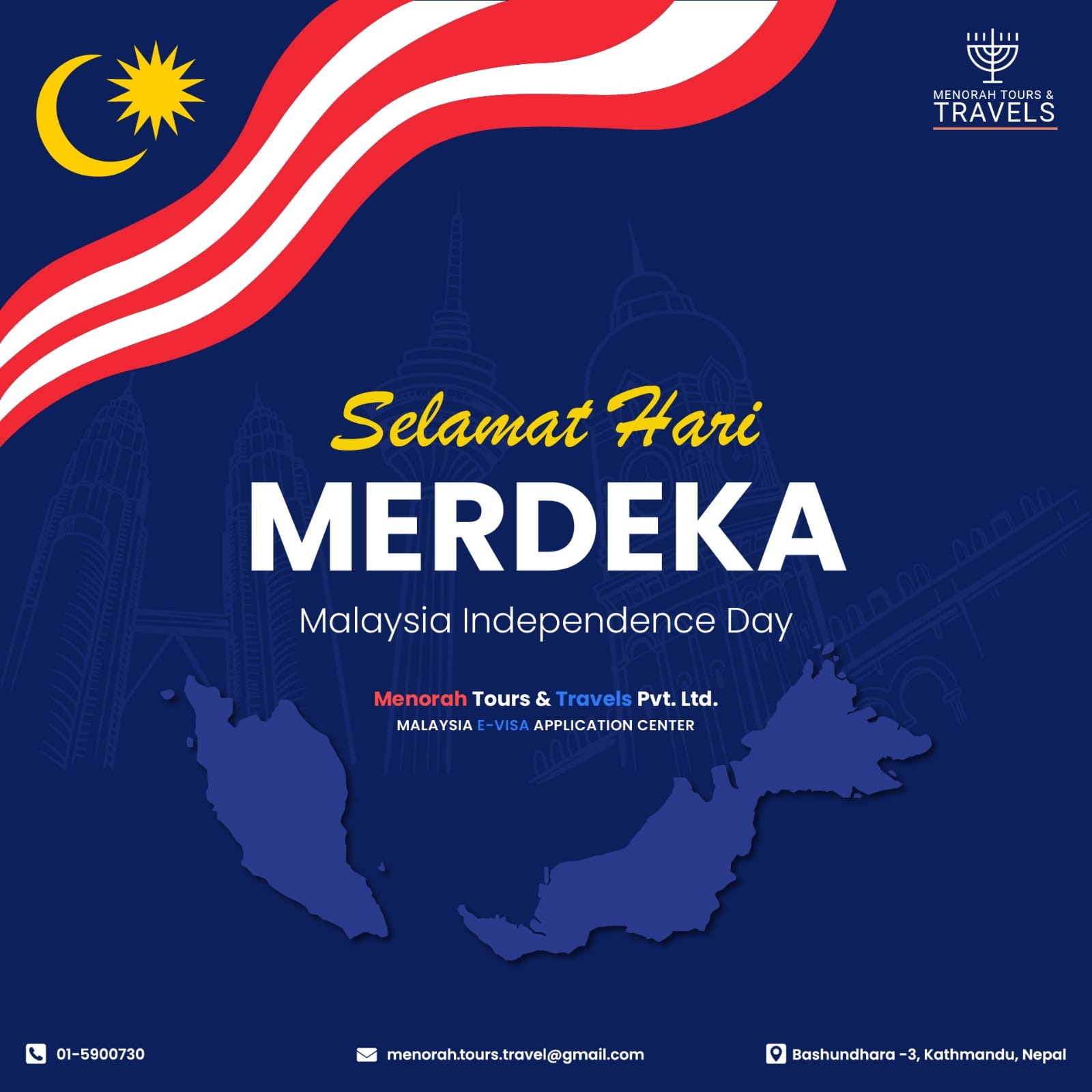 Menorah - Selamat Hari Merdeka! May the spirit of unity, freedom, and ...