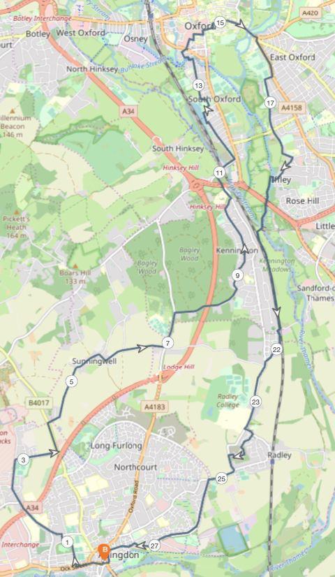 Abingdon Freewheeling Cycling Club Forum | The cafe ride will be on ...