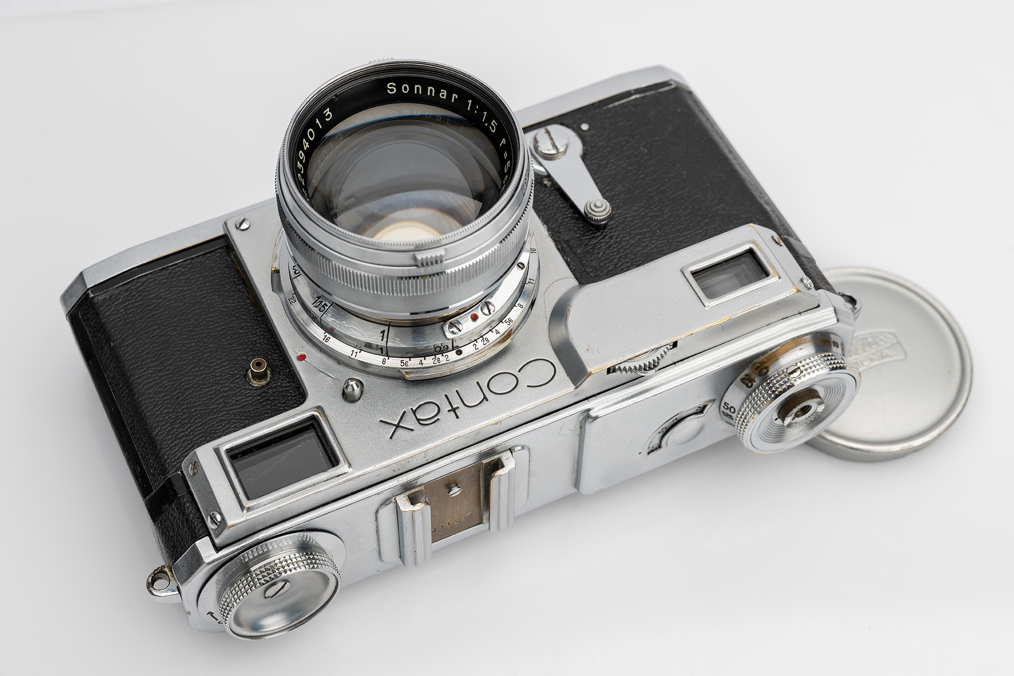 Restoration of 1936 Contax III camera with rare Sonnar lens