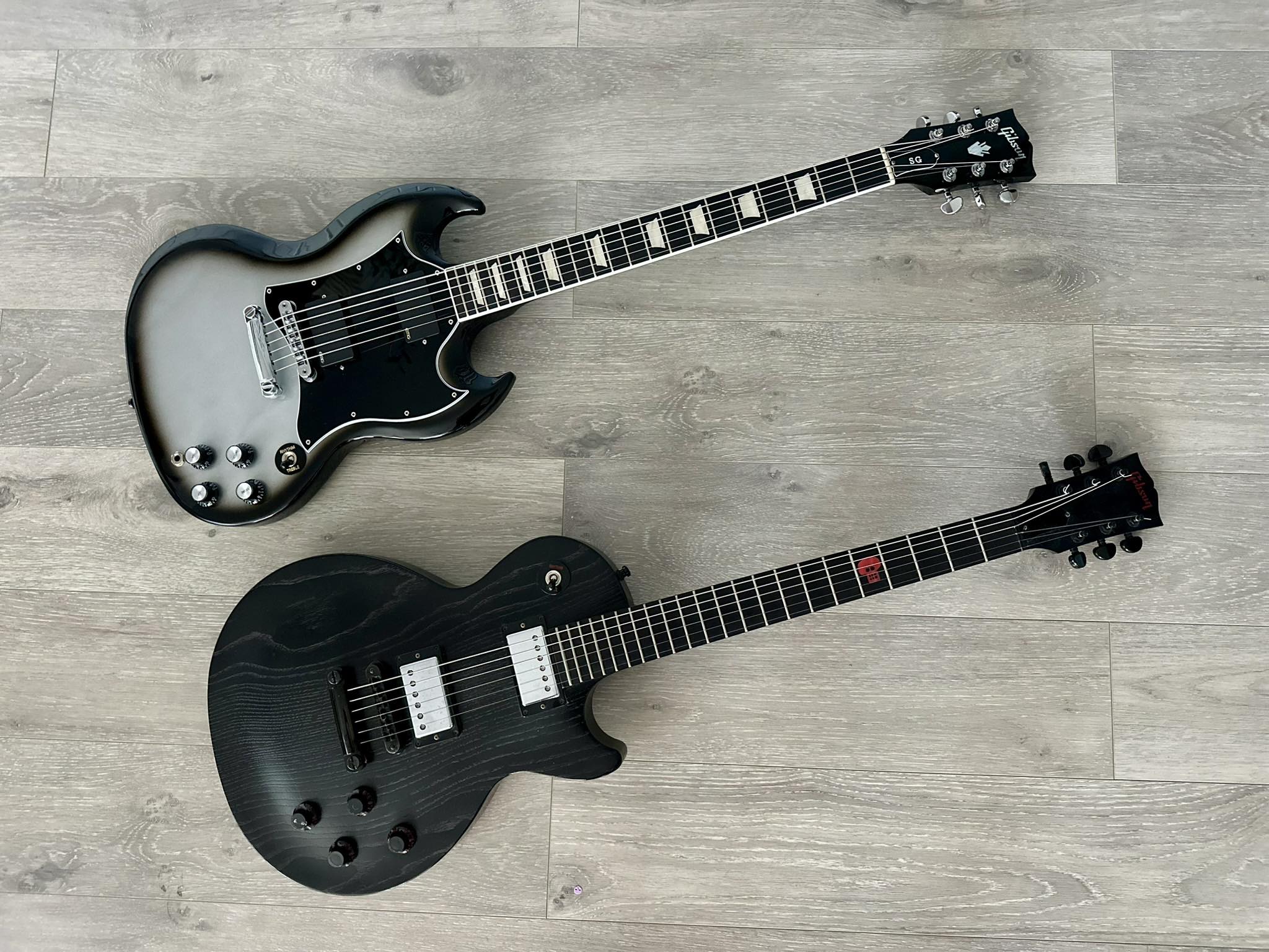 Gibson SG gothic menace voodoo models