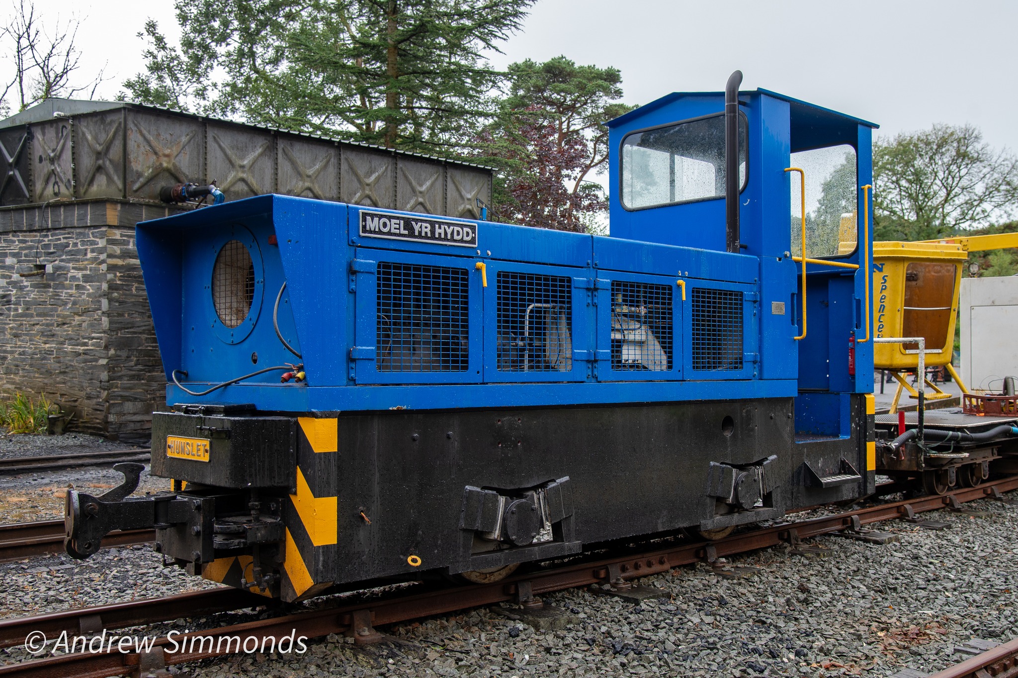 Narrow Gauge Enthusiasts Group | Ffestiniog Railway - Hunslet diesel ...
