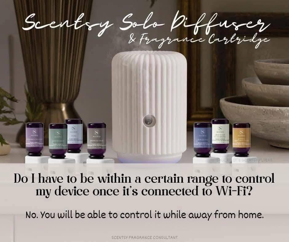 Scentsy Solo cartridge diffuser review: 100/10 for scent throw and app control