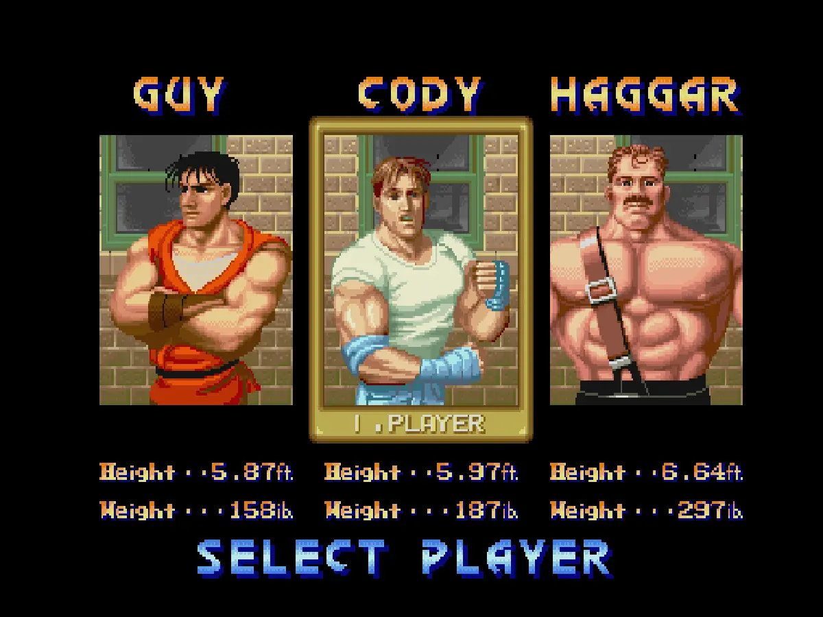 The 33-year-old Final Fight on X68000 still works