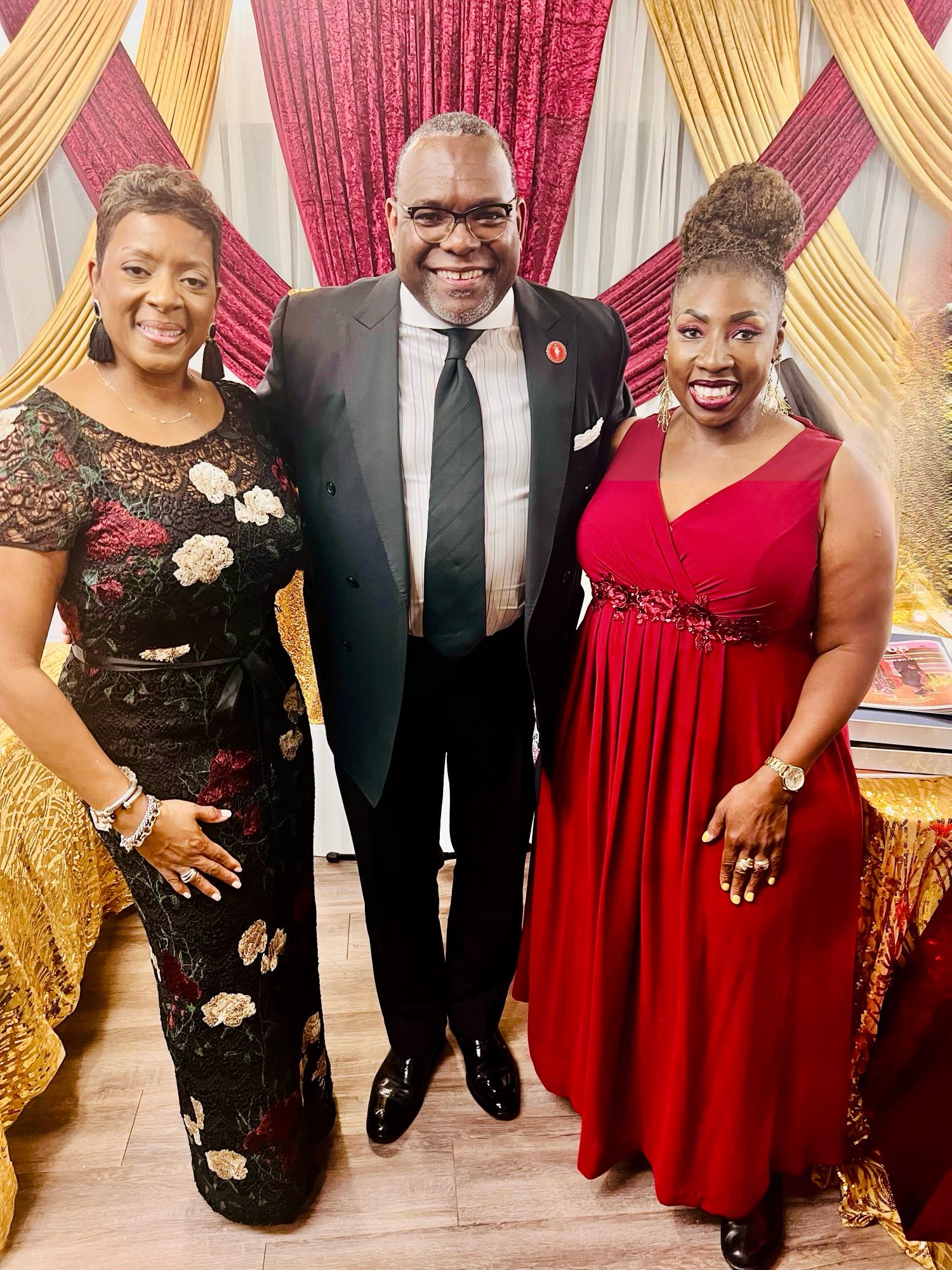 Angela - Rhonda, Pastor Davis and Me at the 2025 Presidential Gala ...