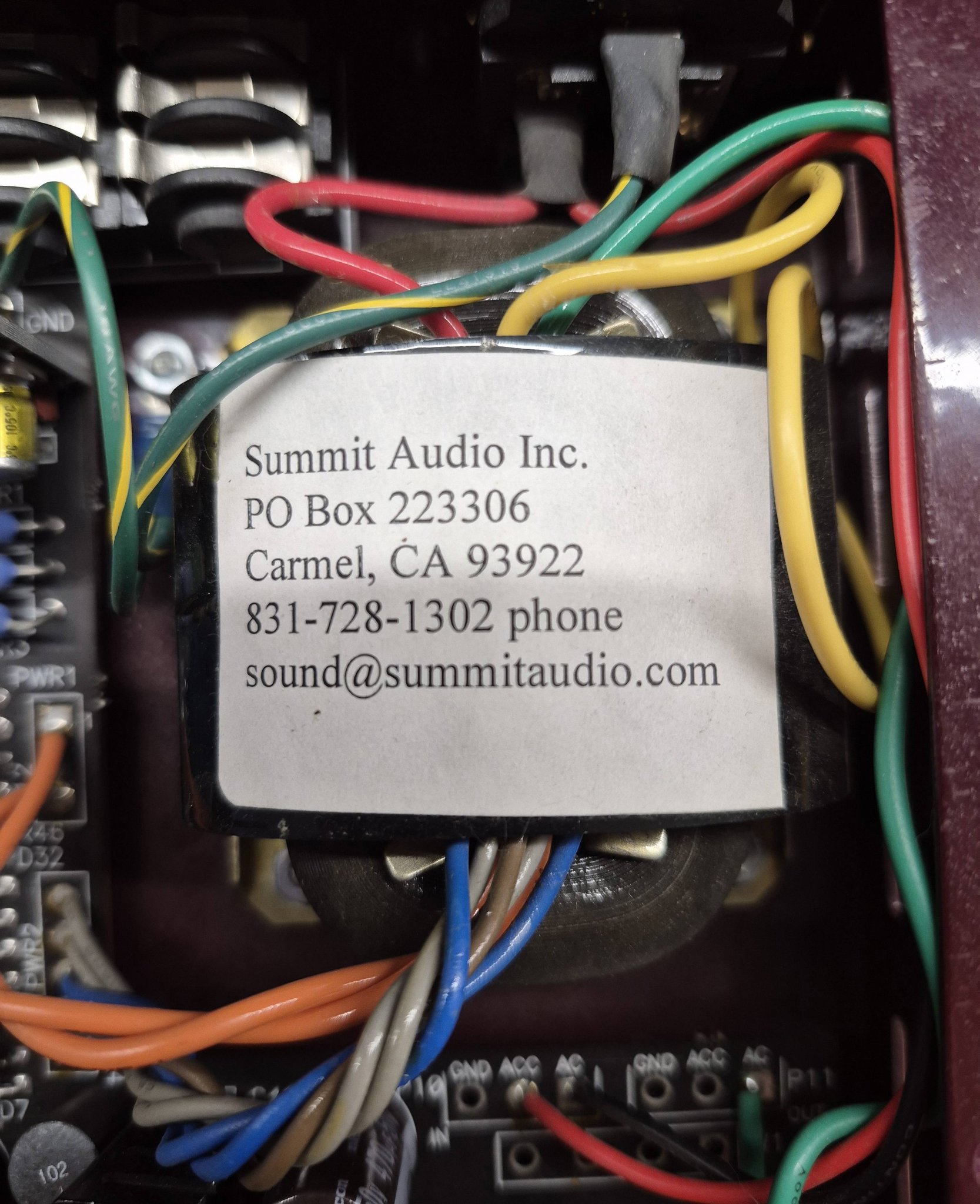 Summit Audio 2BA-221 preamp for sale