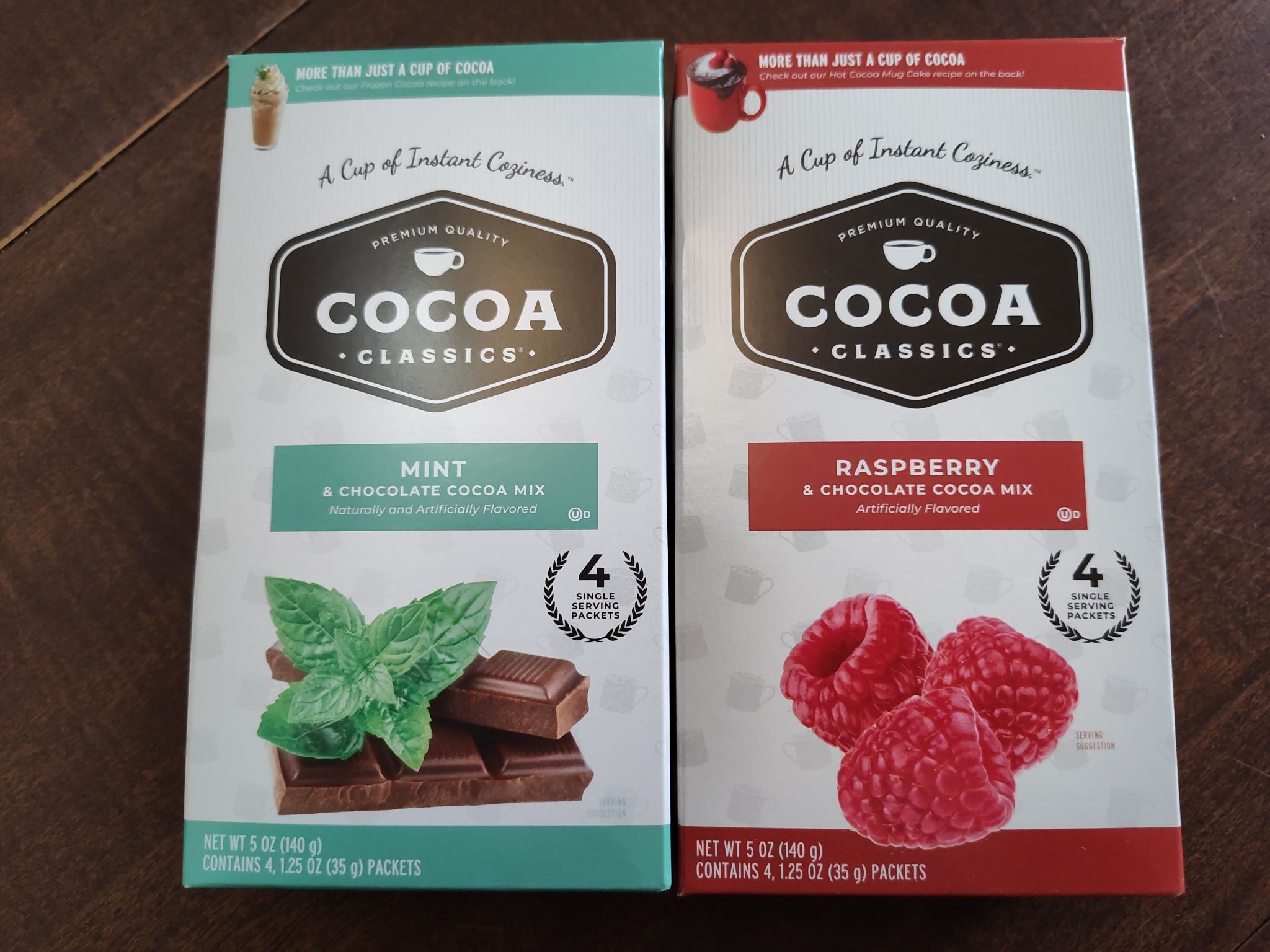 Aldi's mint cocoa mix is family approved