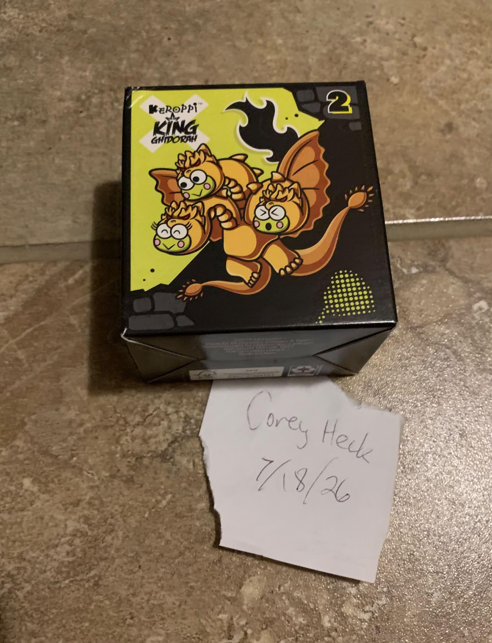 Keroppi X King Ghidorah Happy Meal Toy for trade for Hello Kitty X