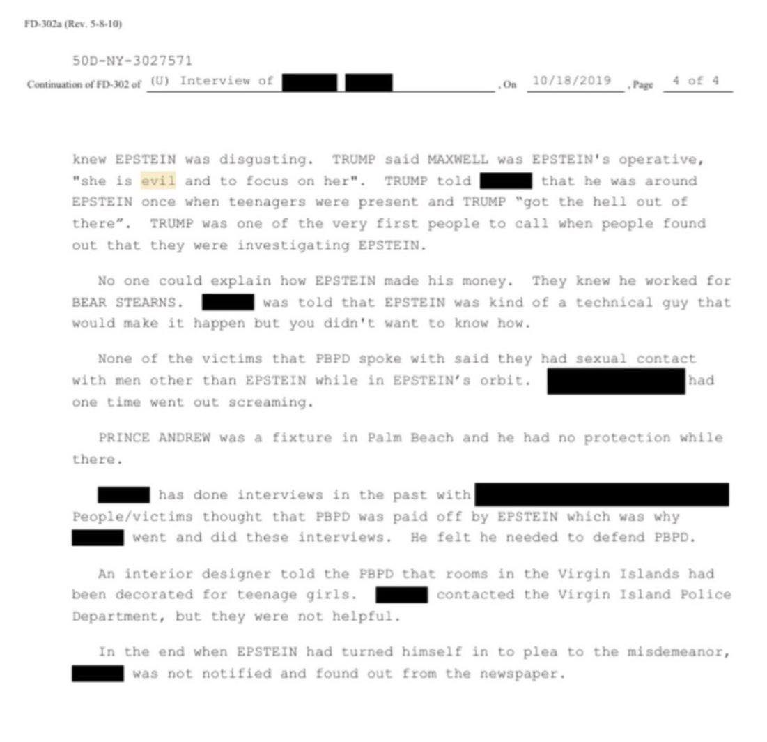 Keith - Donald Trump was one of the first to call the police on Epstein ...