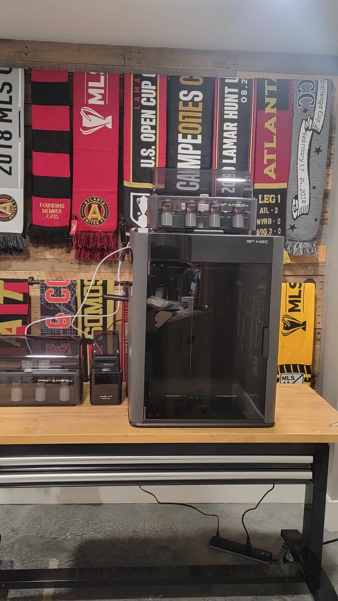 First time setting up Bambu Lab H2C 3D printer
