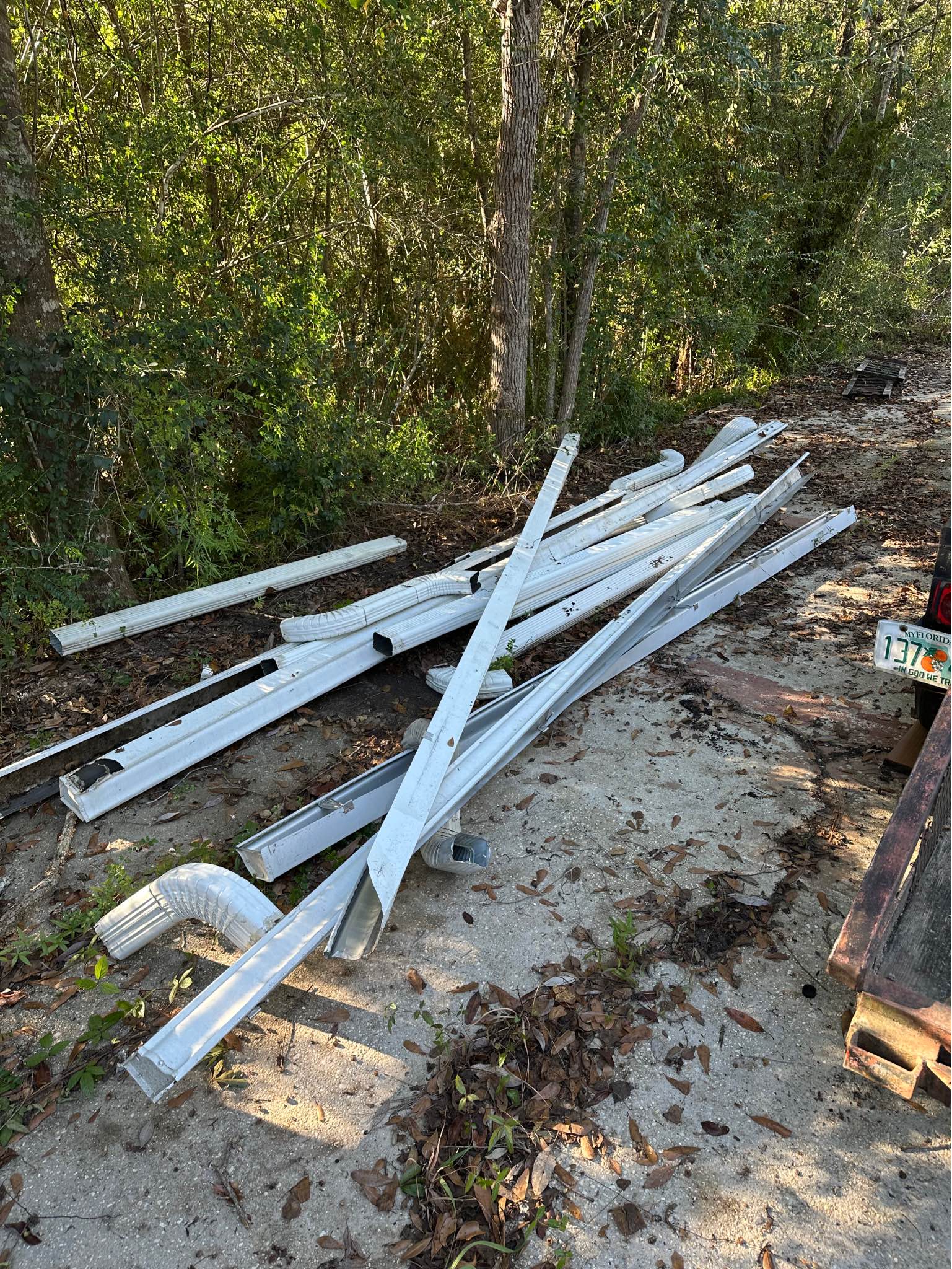 Used Aluminum Gutters - Garden Tools & Equipment - Cantonment, Florida ...