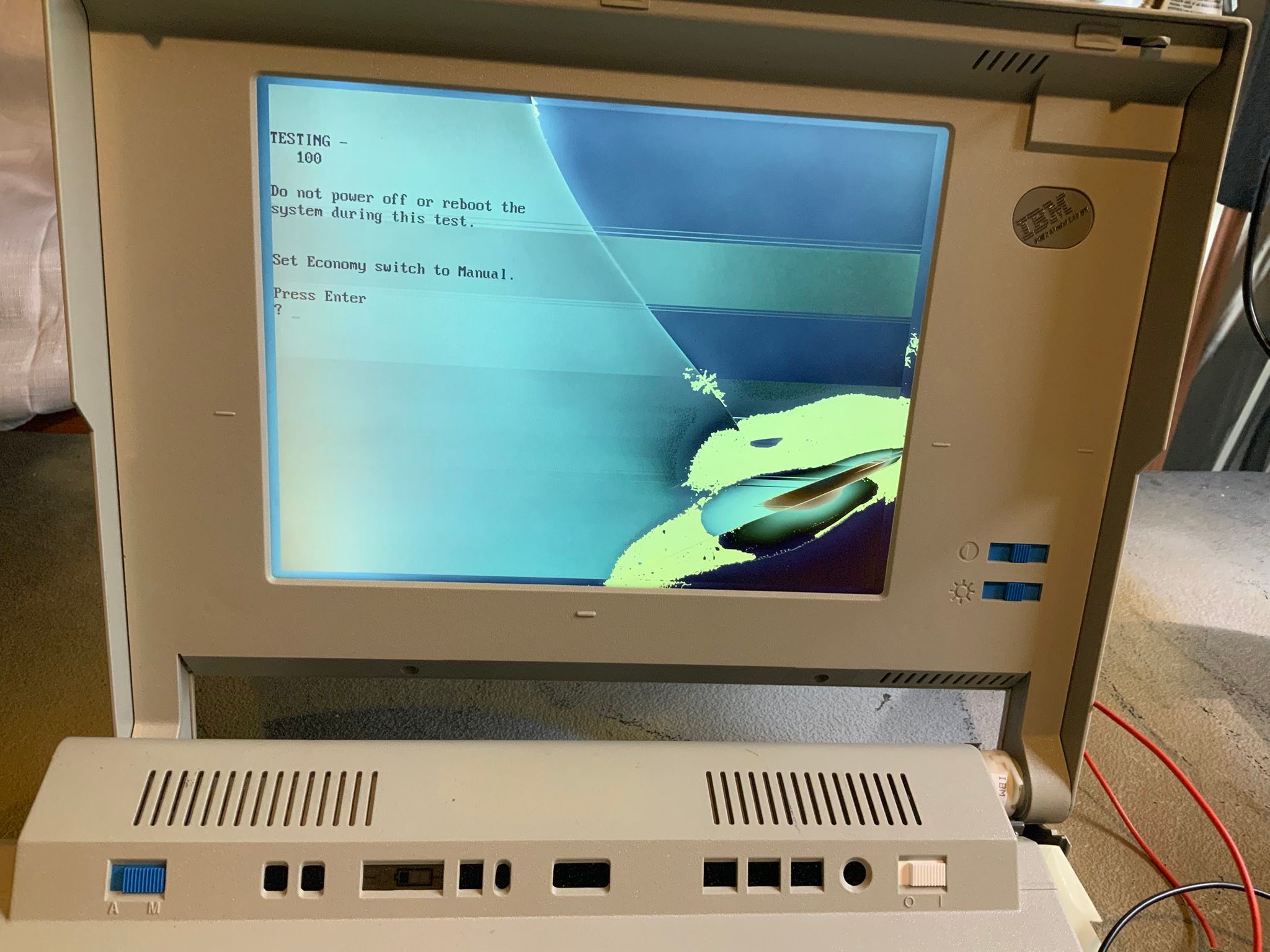 Any success running Executive Suite on IBM 5150 with monochrome