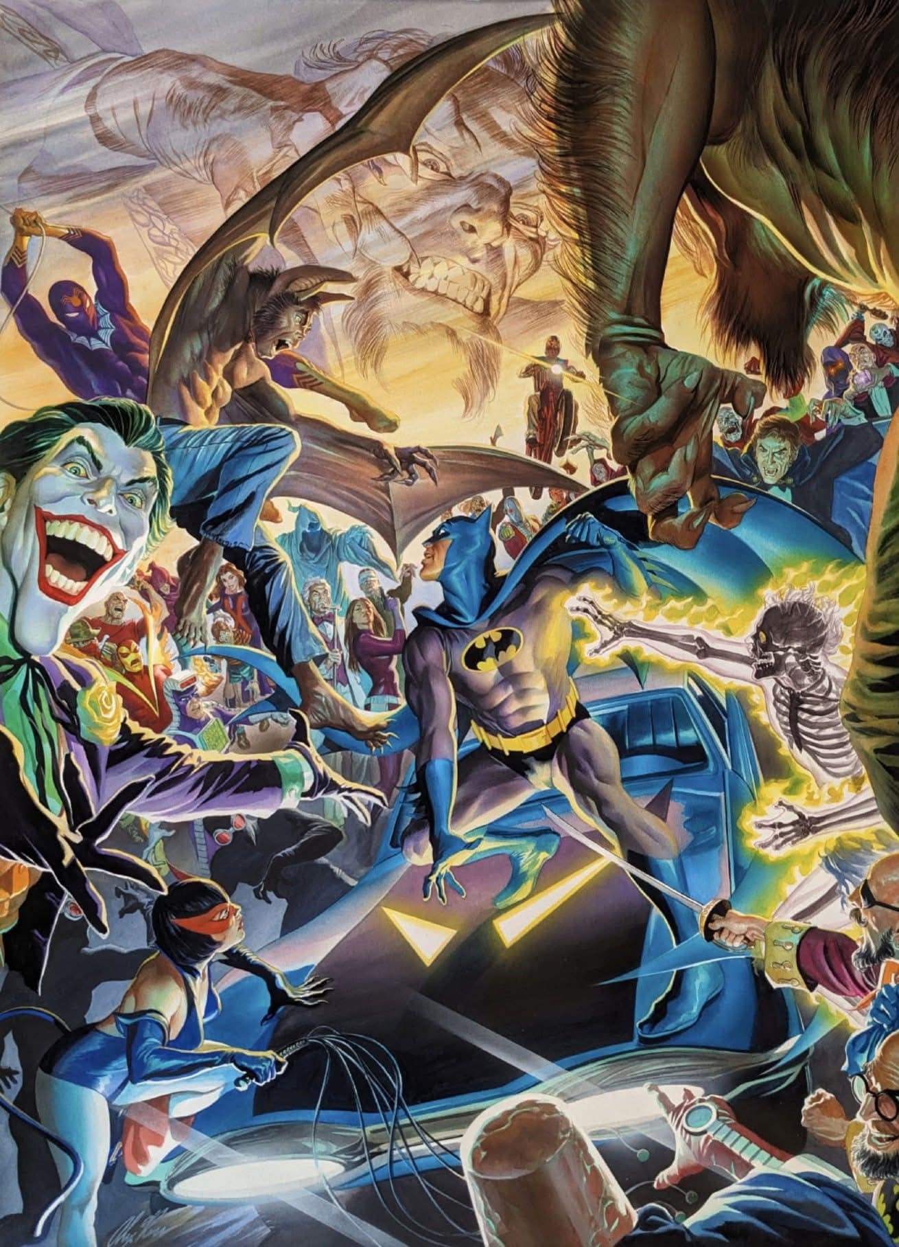 Batman's Rogues Gallery of the 1970s by Alex Ross.