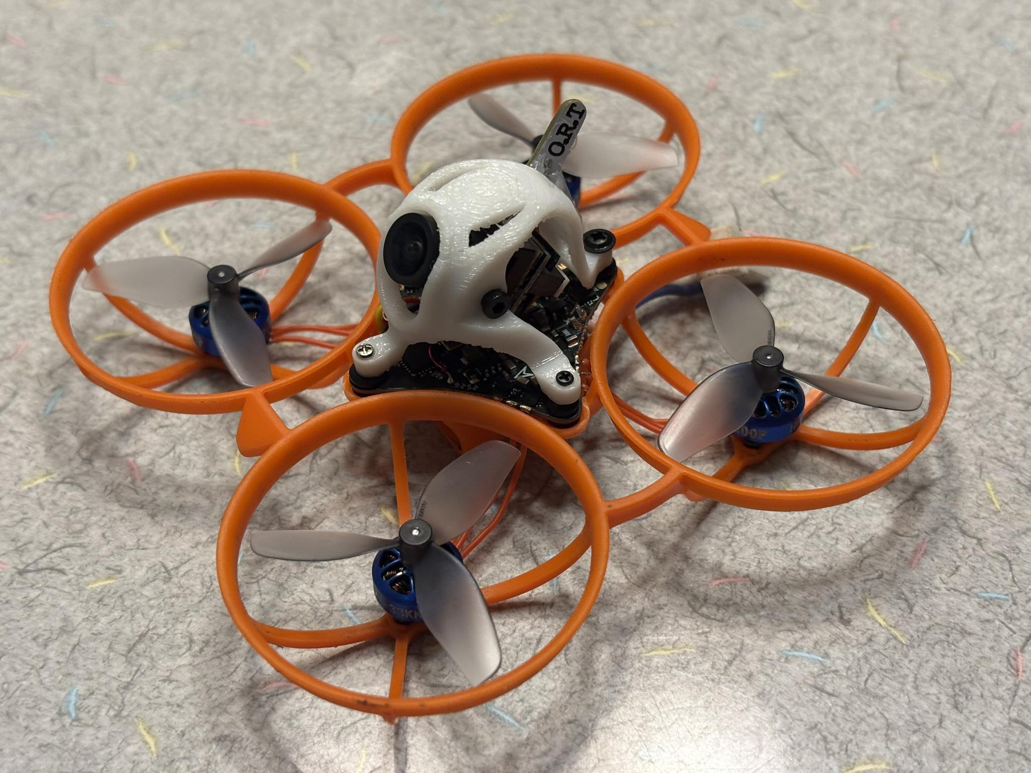 New whoop, air 75 frame and Aio. Tinywhoop 33k motors , caddix