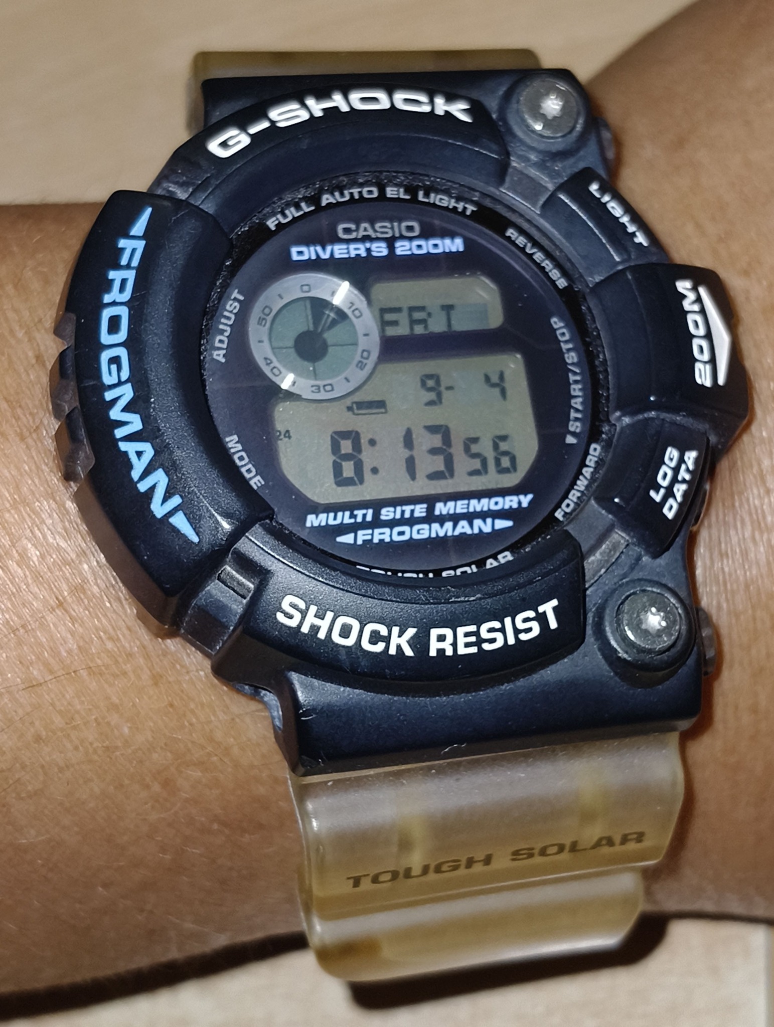 Classic Casio G-Shock Frogman GW-205K-2 watch