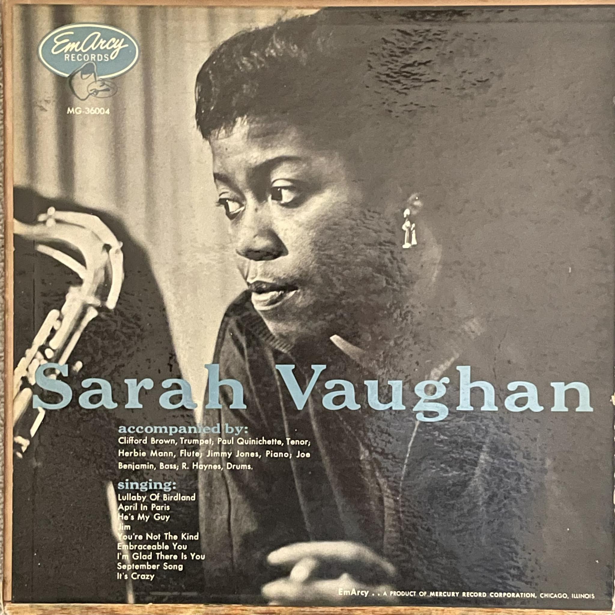 Sarah Vaughan & The Count Basie Orchestra – Send In The Clowns $120