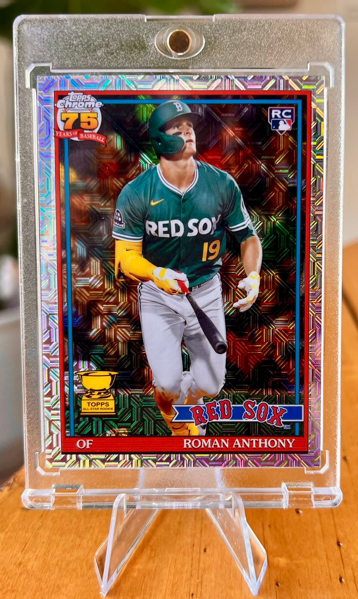 MIGUEL BLEIS 2021 Bowman Chrome 1st Bowman Chrome Yellow Auto #d 
