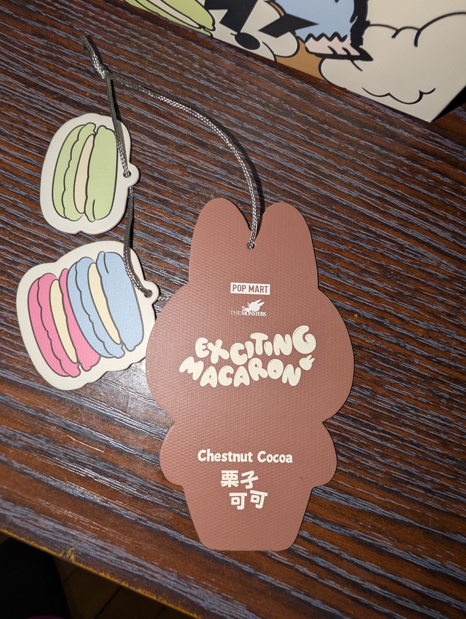 Coconut Meat Pop Mart X The Monsters Exciting Macaron Series