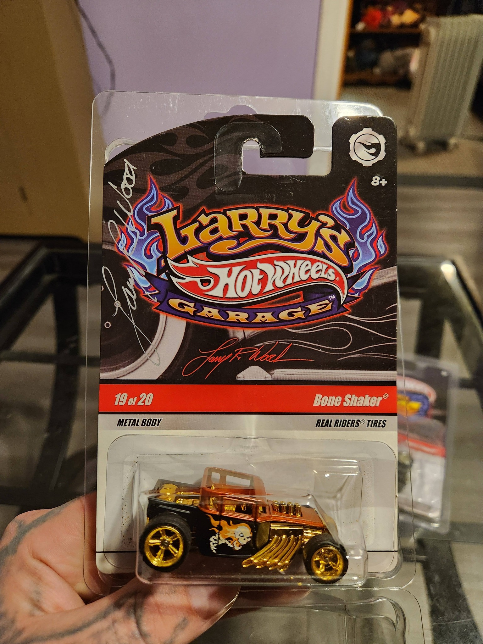 Larry's Garage Bone Shaker Hot Wheels for sale $85 shipped