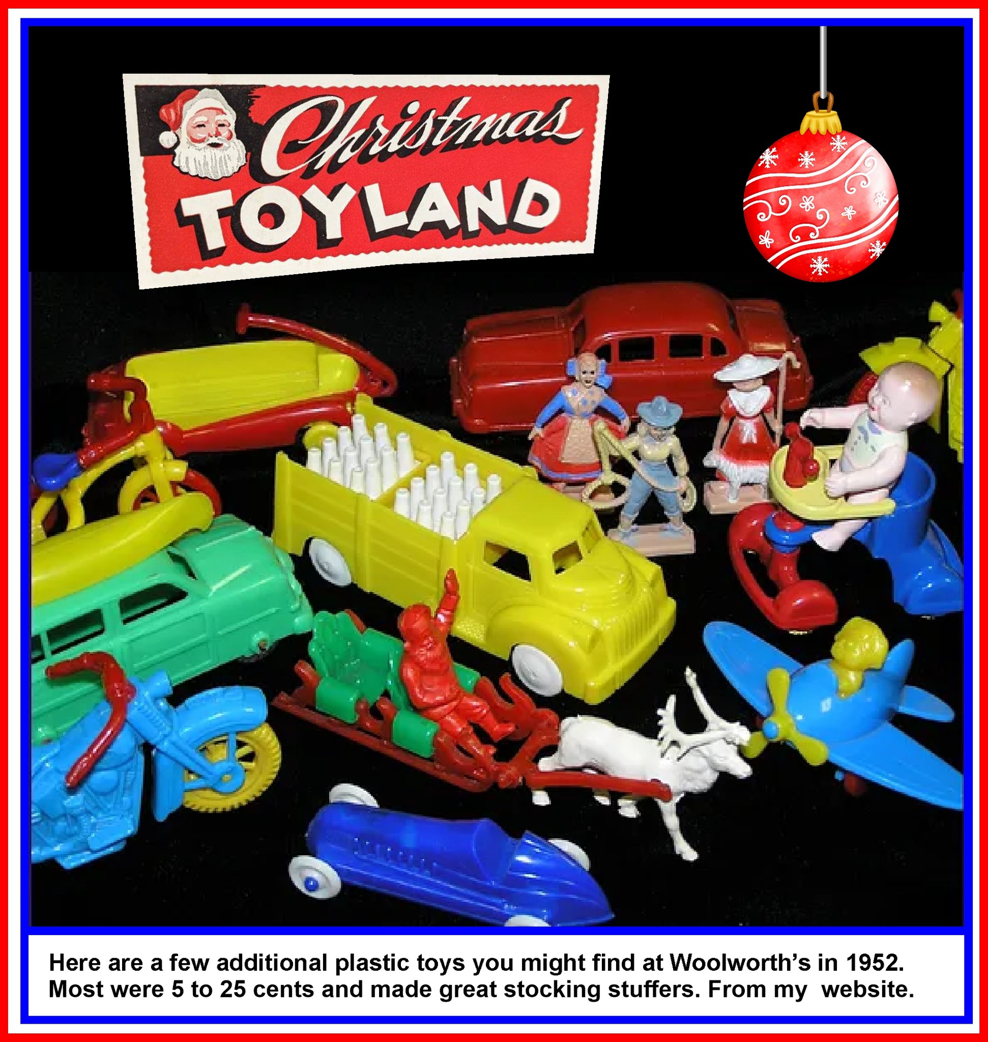 Vintage plastic motorcycle sparks memories of childhood and toy
