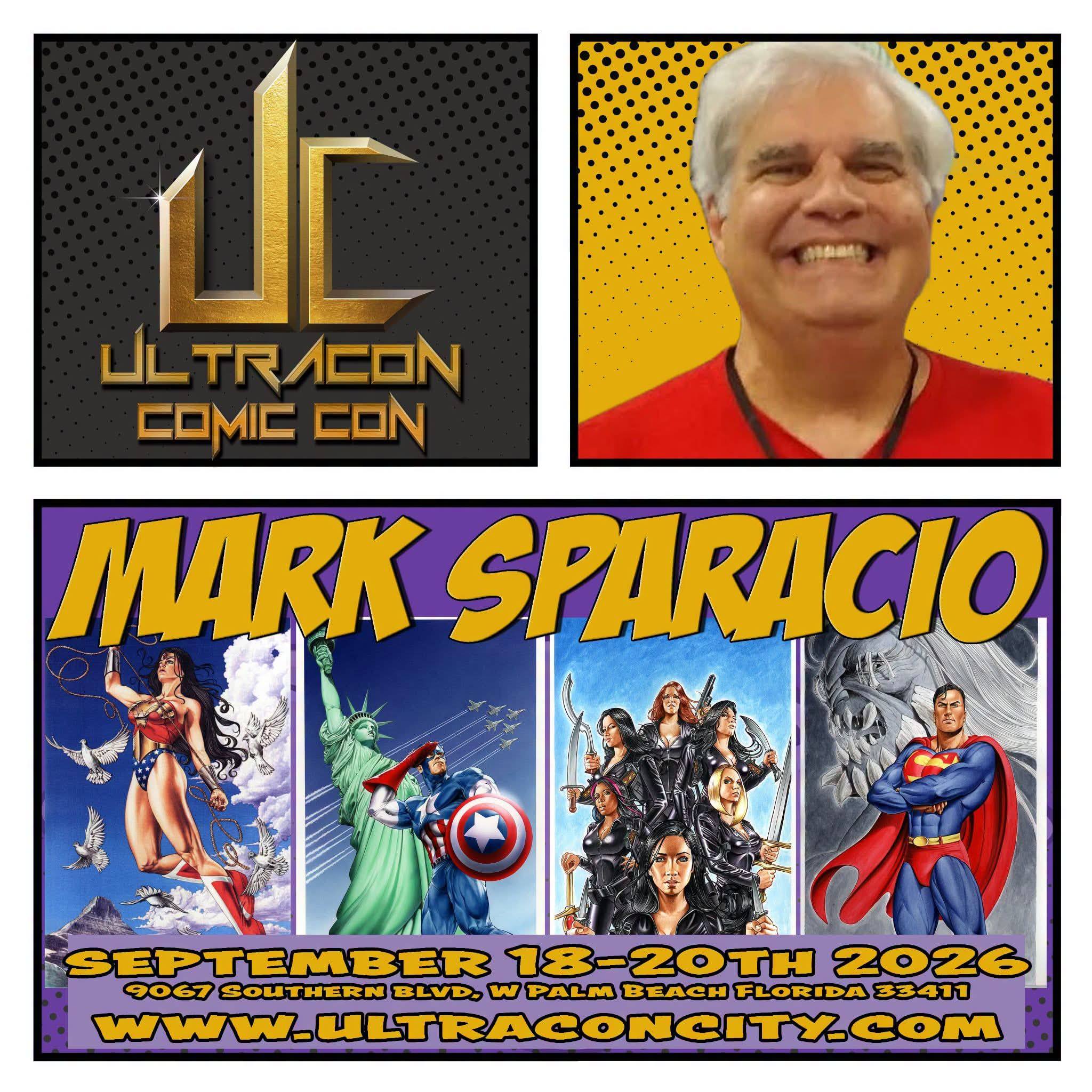 Ultracon Comic Con in Palm Beach, Florida, September 18-20, 2026