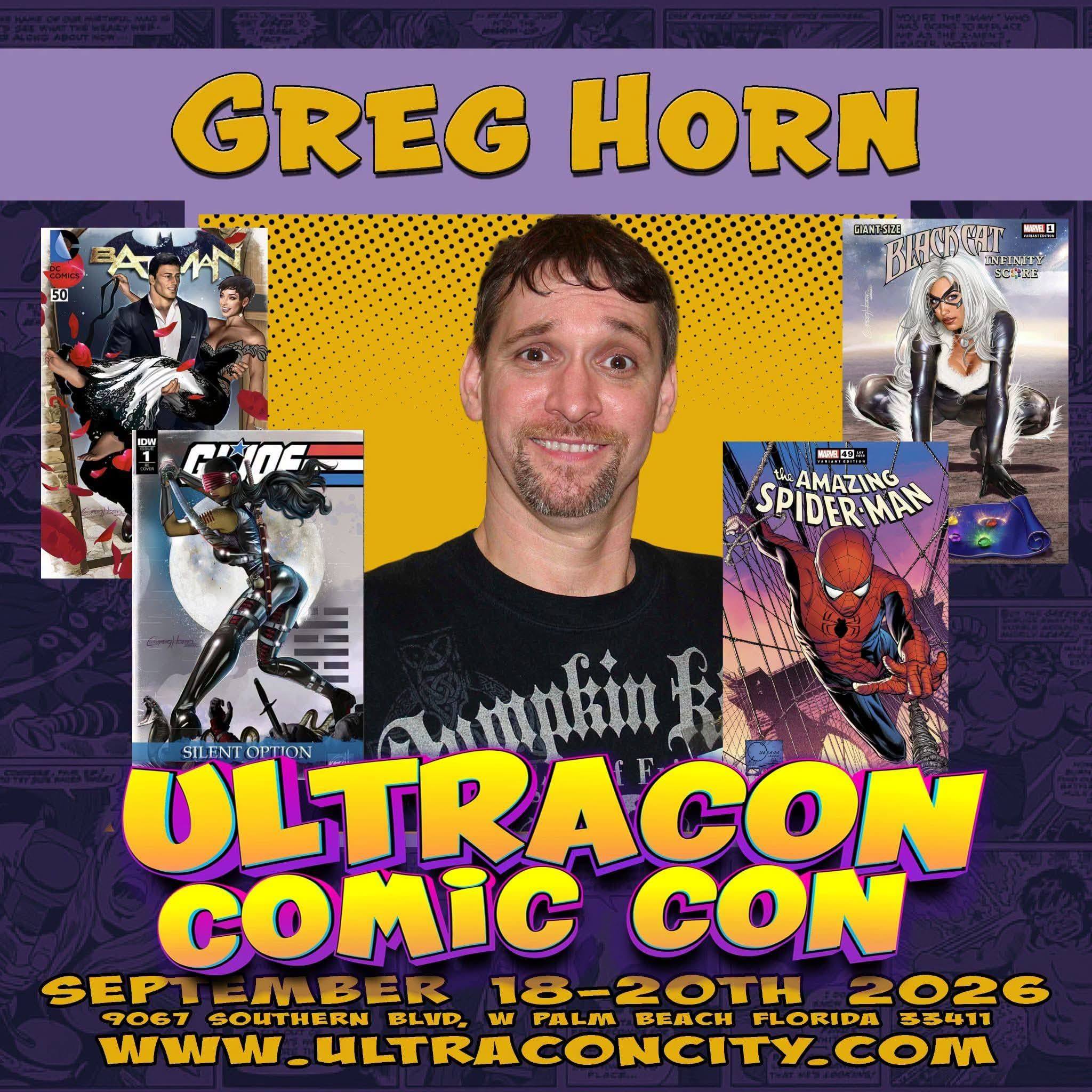 Ultracon Comic Con in Palm Beach, Florida, September 18-20, 2026