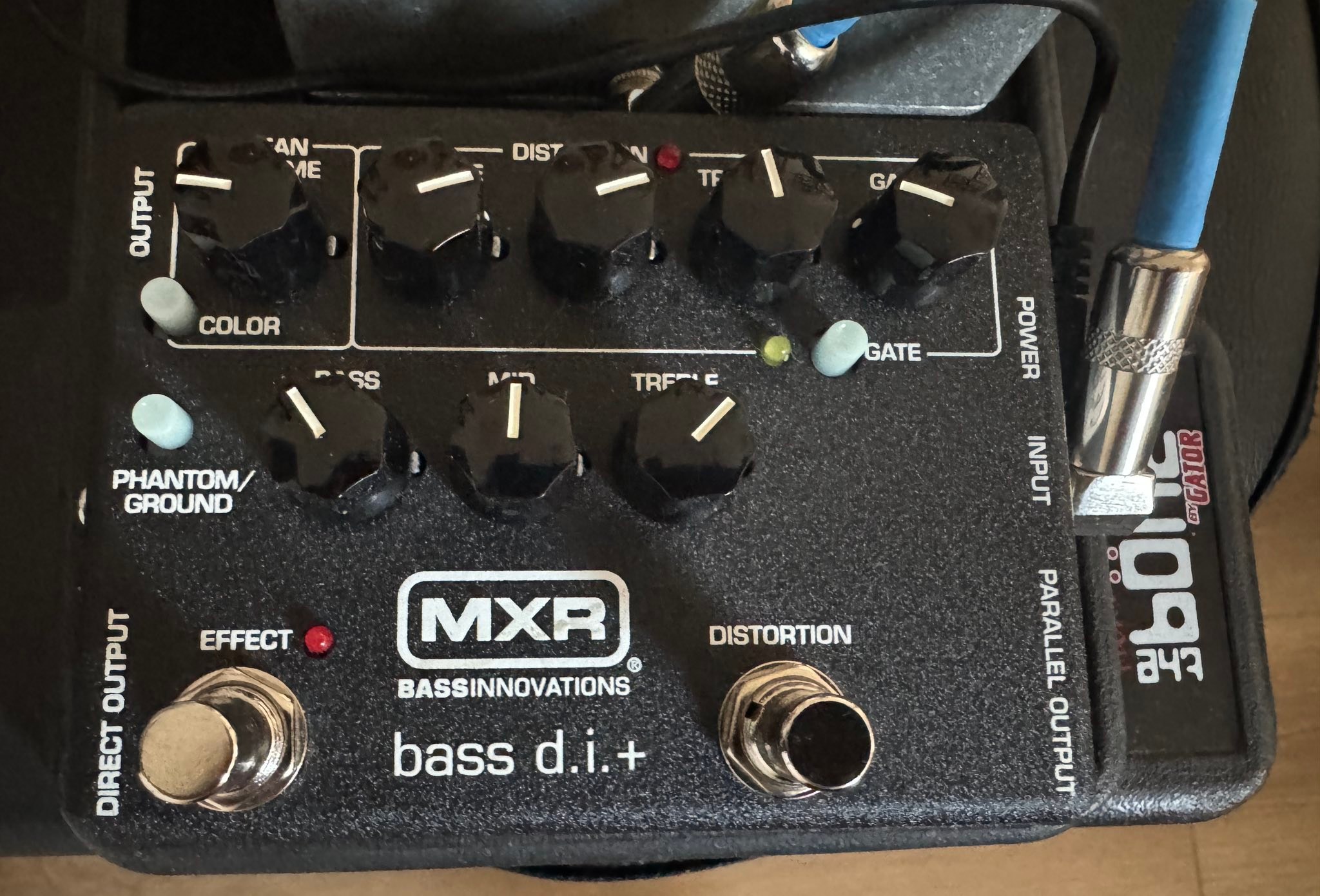 NPD - MXR Bass di - really simply boosts and shapes tone.