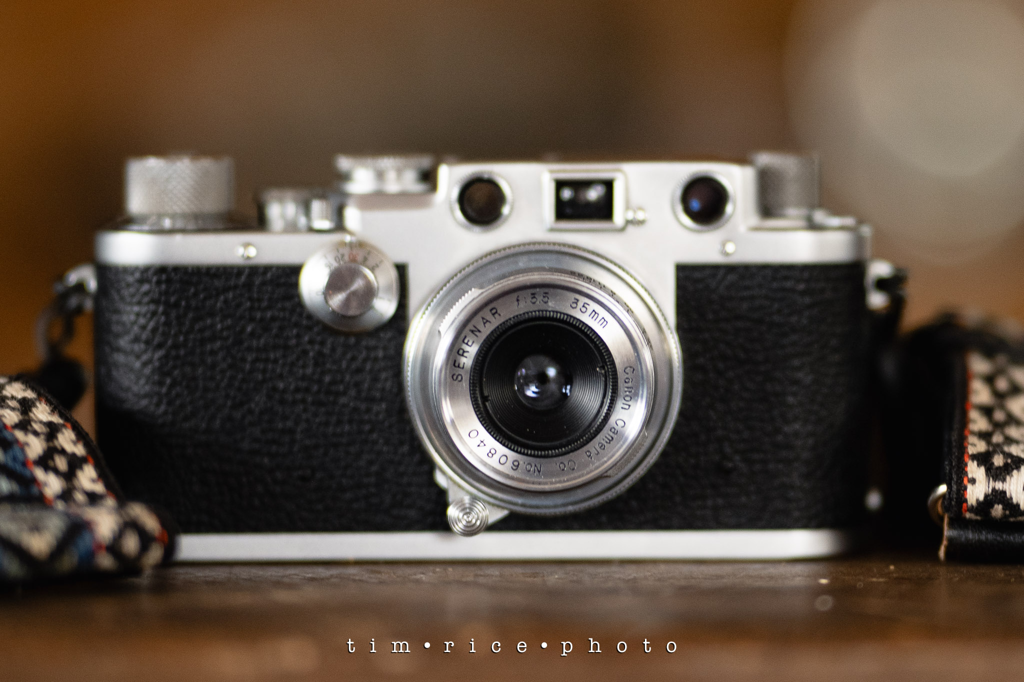 Leica IIIf with Canon Serenar 35mm f/3.5 lens
