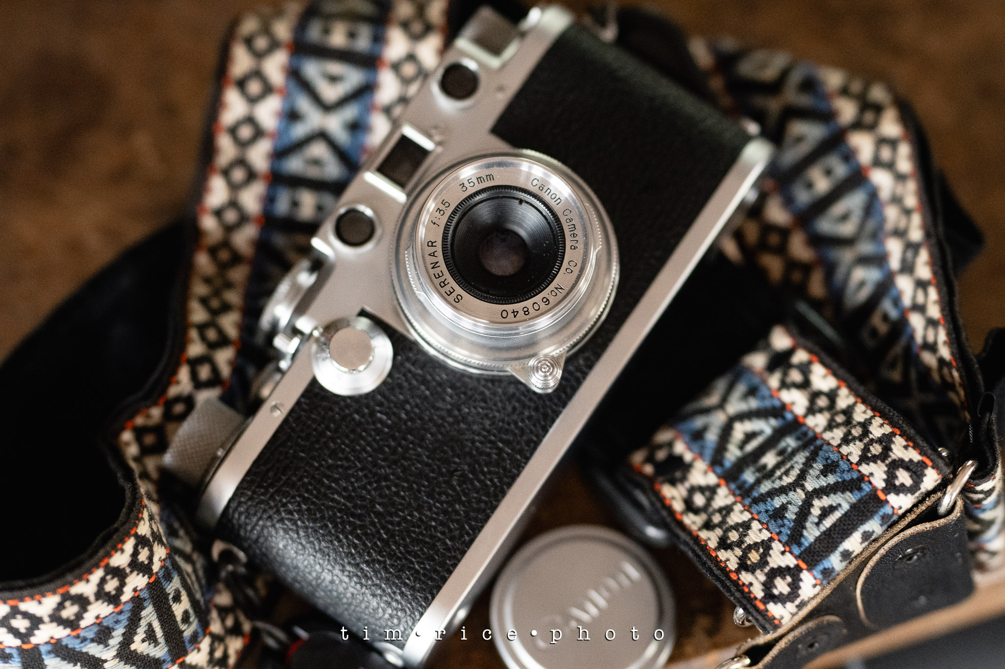 Leica IIIf with Canon Serenar 35mm f/3.5 lens