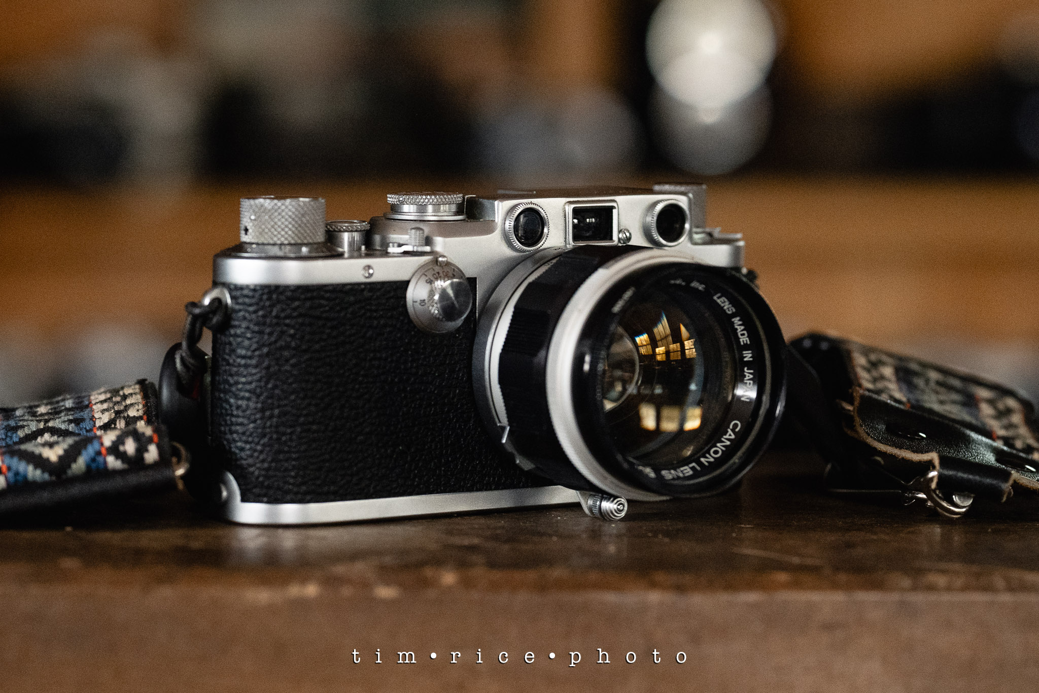 Leica IIIf with Canon Serenar 35mm f/3.5 lens