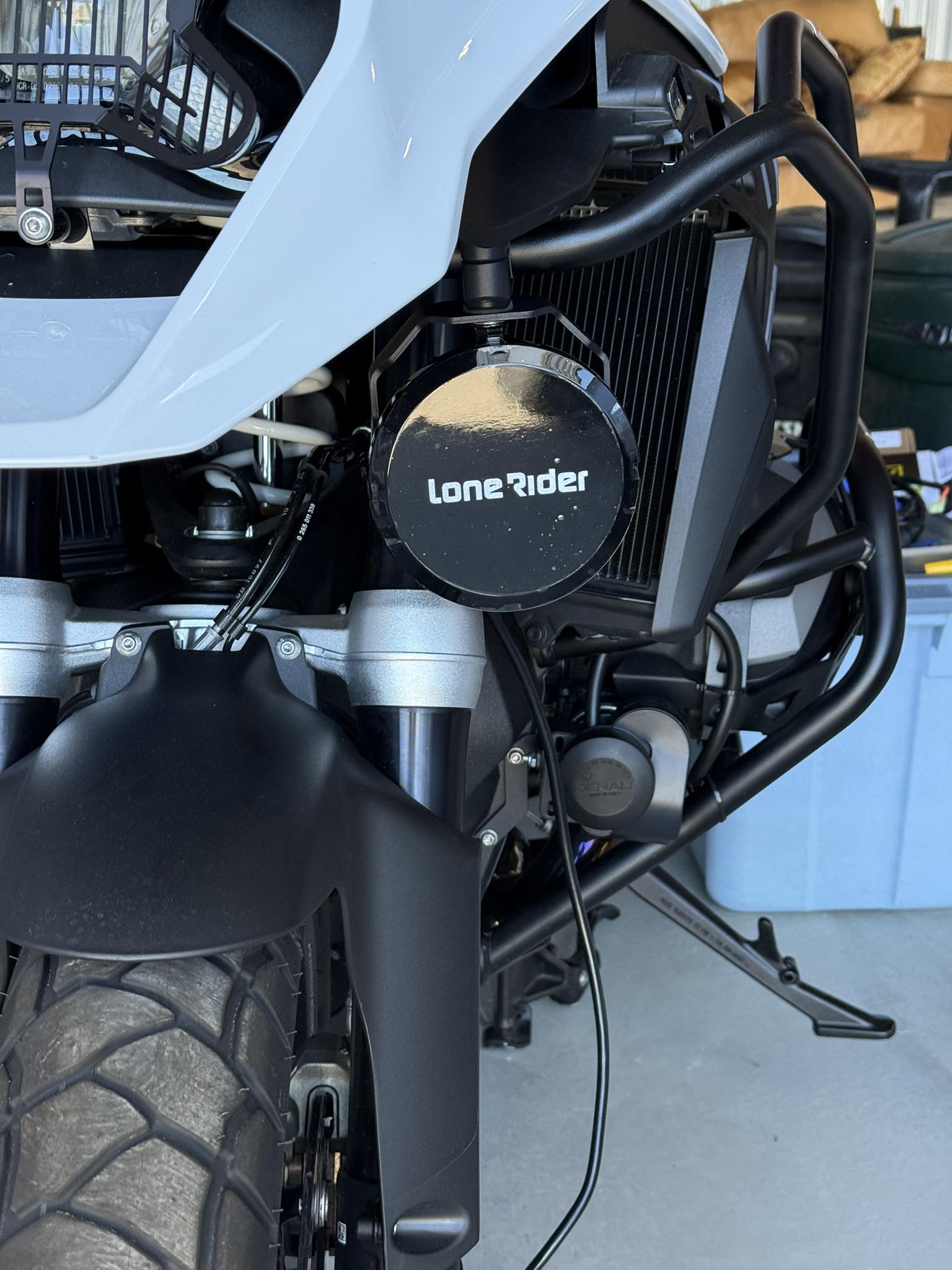 Mounting lone rider moto lights on r1300gs?