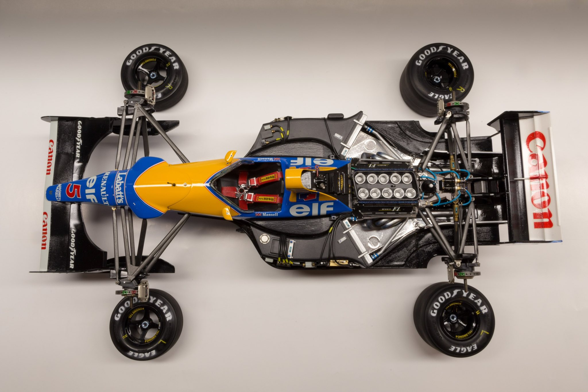 Tamiya Williams FW14B 1:12 scale model car