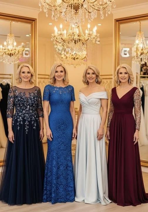 Which wedding dress is perfect for a semi-formal country club celebration?