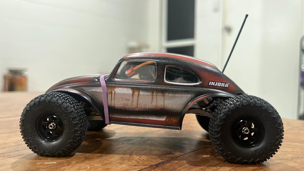 INJORA – Carrosserie BUG30 Avec Fixation Magnétique Pour Axial SCX30 Et Châssis LCG
