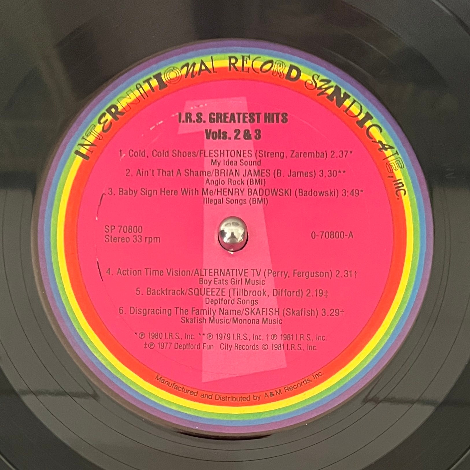 I.R.S. greatest hits compilation album