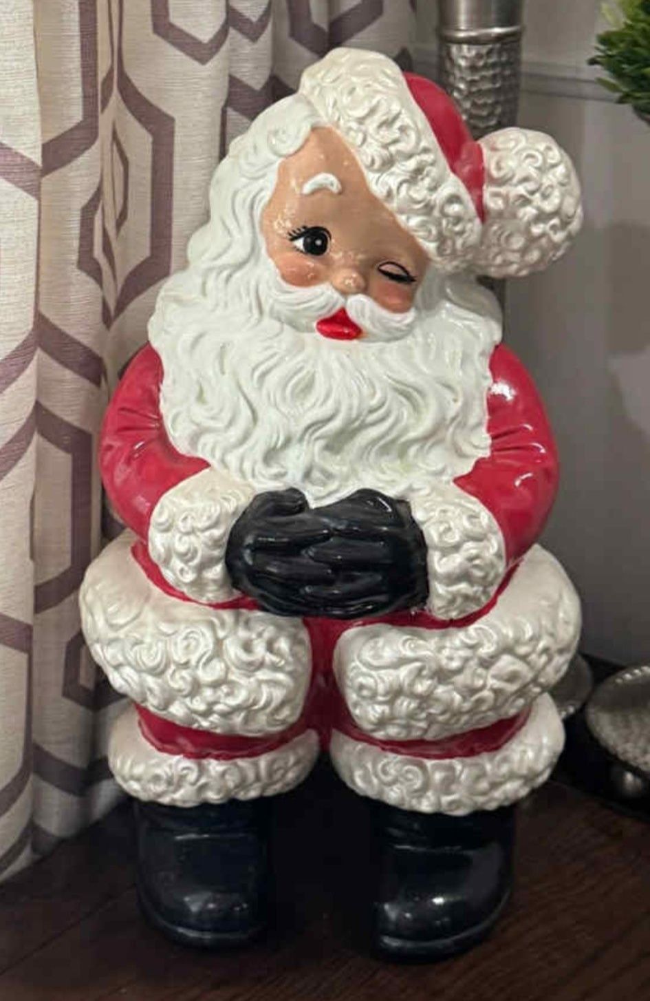 Vintage 7up Santa Claus standee