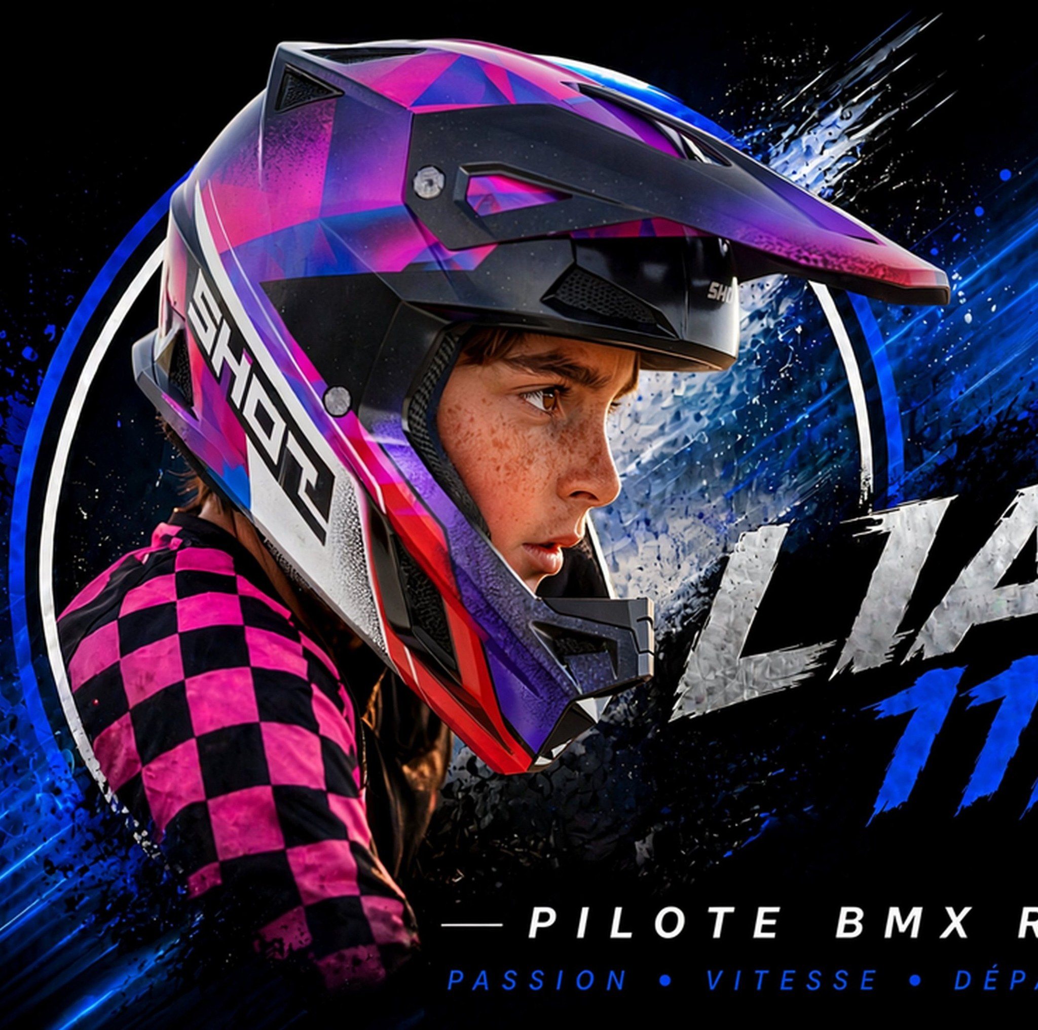 Deuxième manche propre mais mauvais choix deuxième virage.... #bmxrace ...