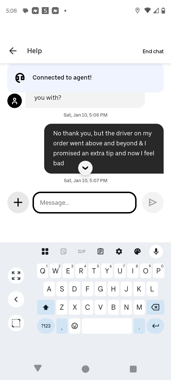 Uber Eats driver on Maple Ave | Ocean City, MD