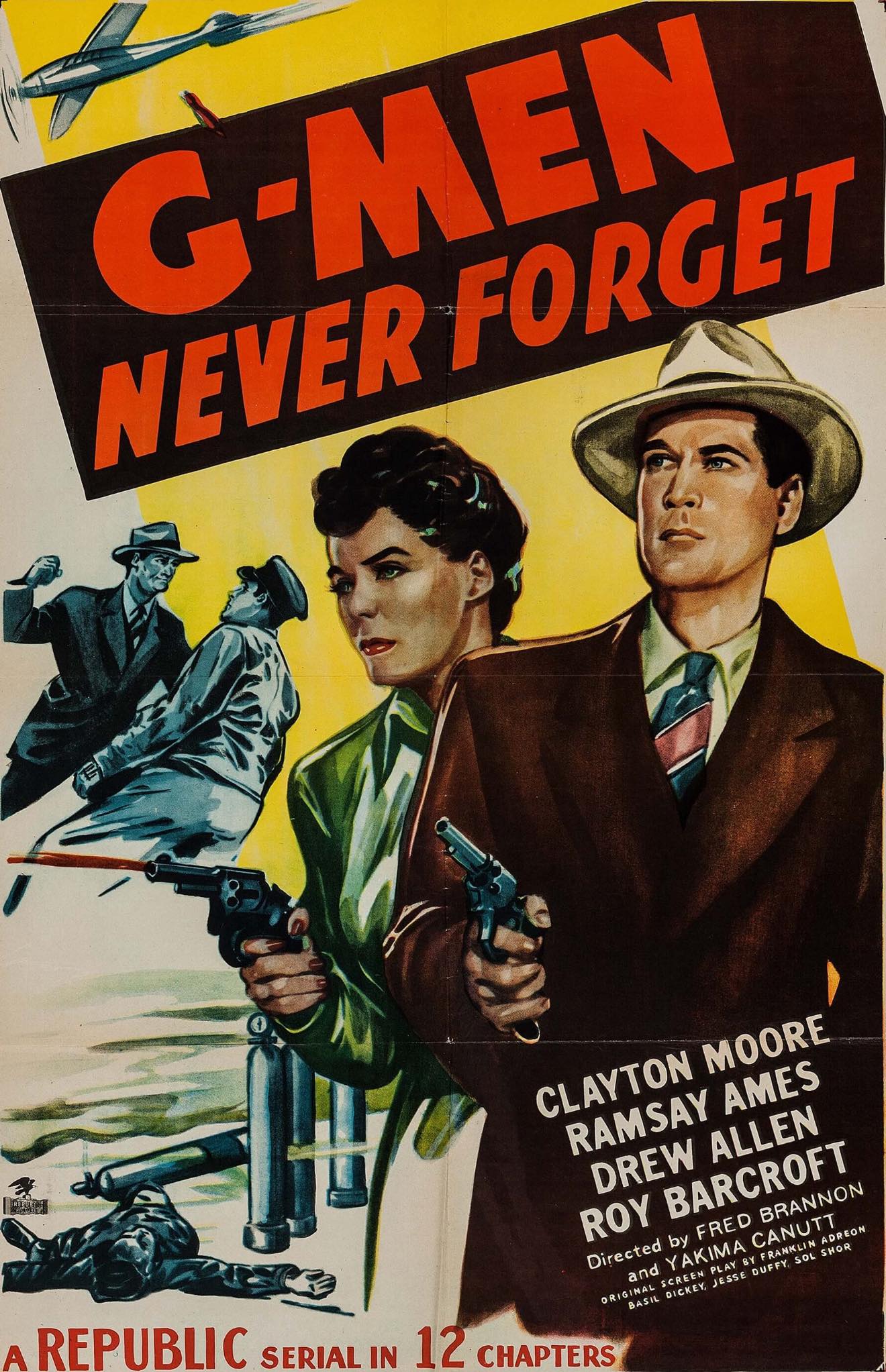 Retro Reels | The perfect poster for a B-noir film serial from Republic ...