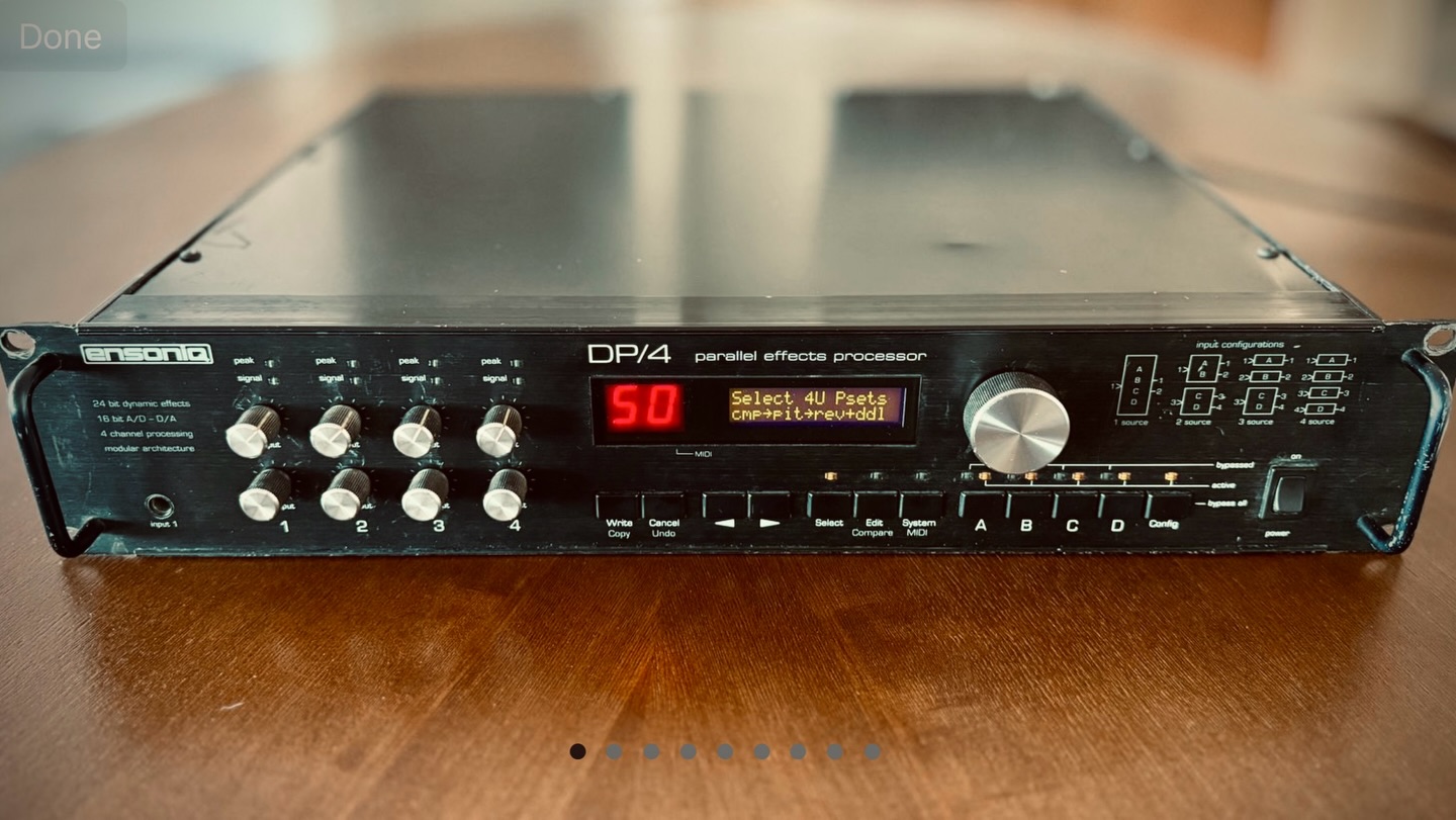 Ensoniq DP/4 parallel effects processor for sale