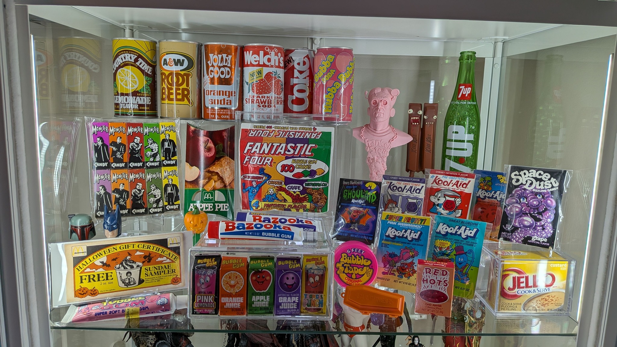♡レトロランチボール＆コップまとめ売り Vintage cereal box toys and 1984 McDonald's Olympics cup found