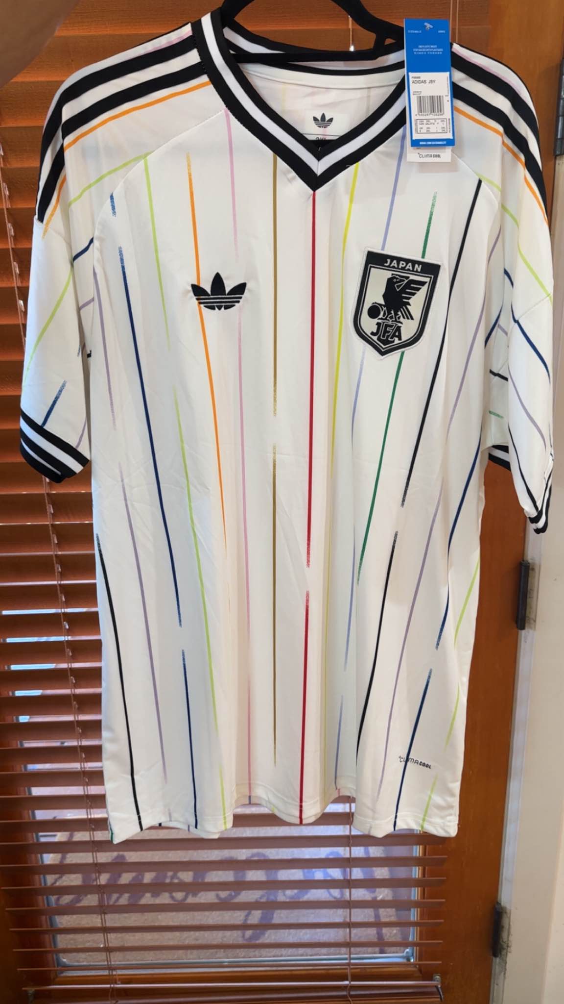 JAPAN 26 AWAY (White) FAN VERSION JERSEY 2XL