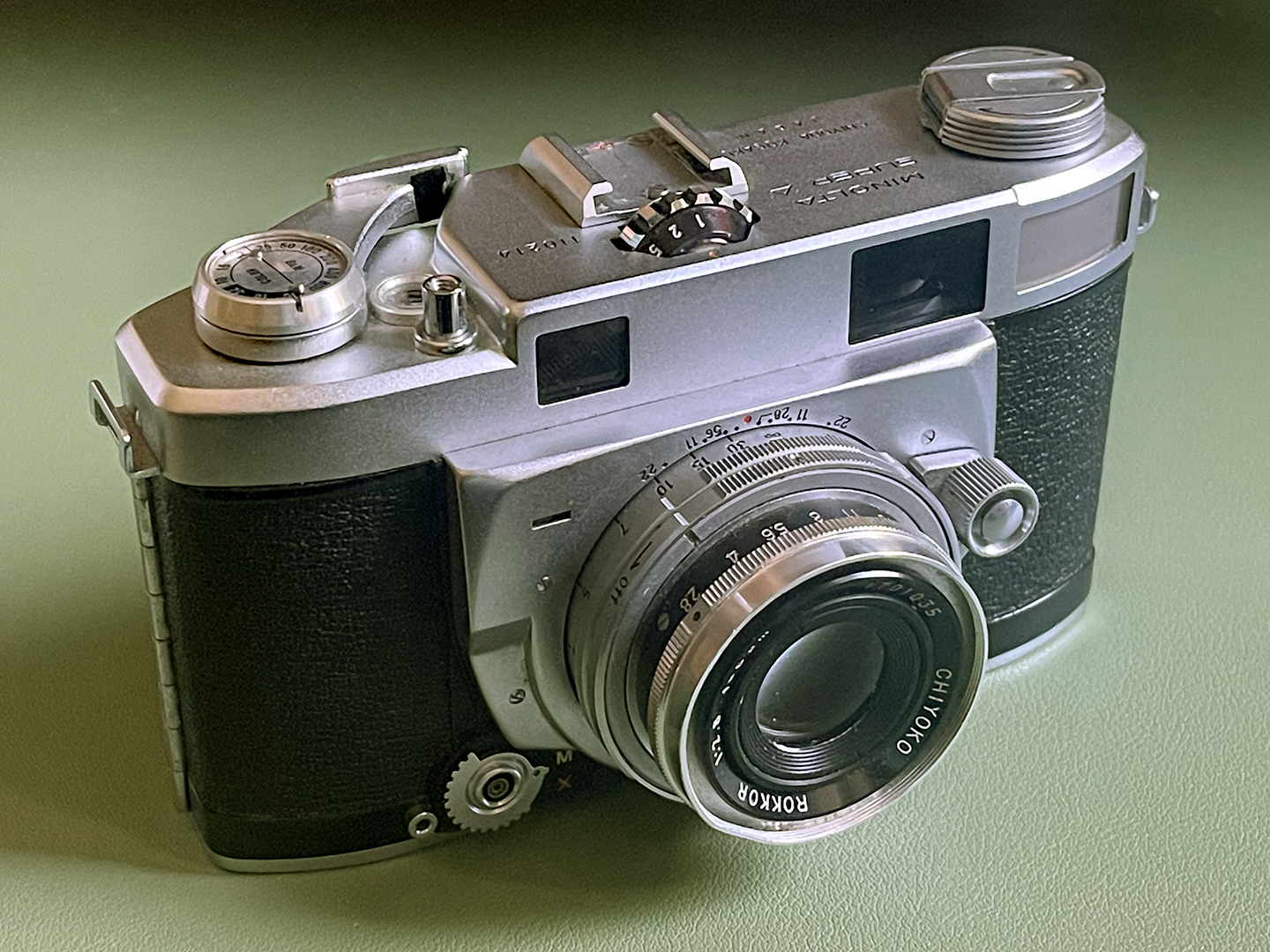 Review of the Chiyoko Super Rokkor 45mm f/2.8 Minolta lens