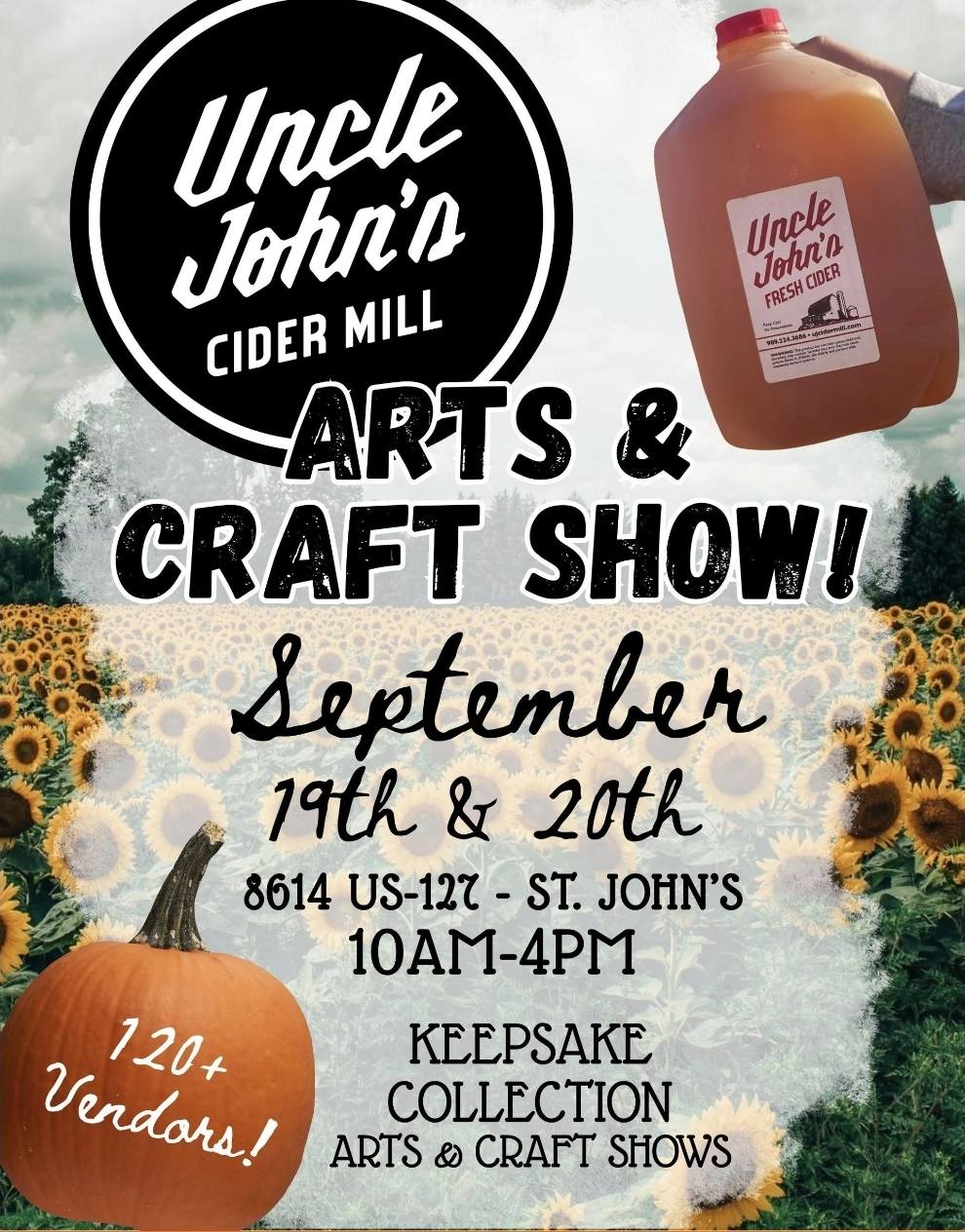 Uncle John's Mill Cider Arts and Craft Show this weekend | Grand