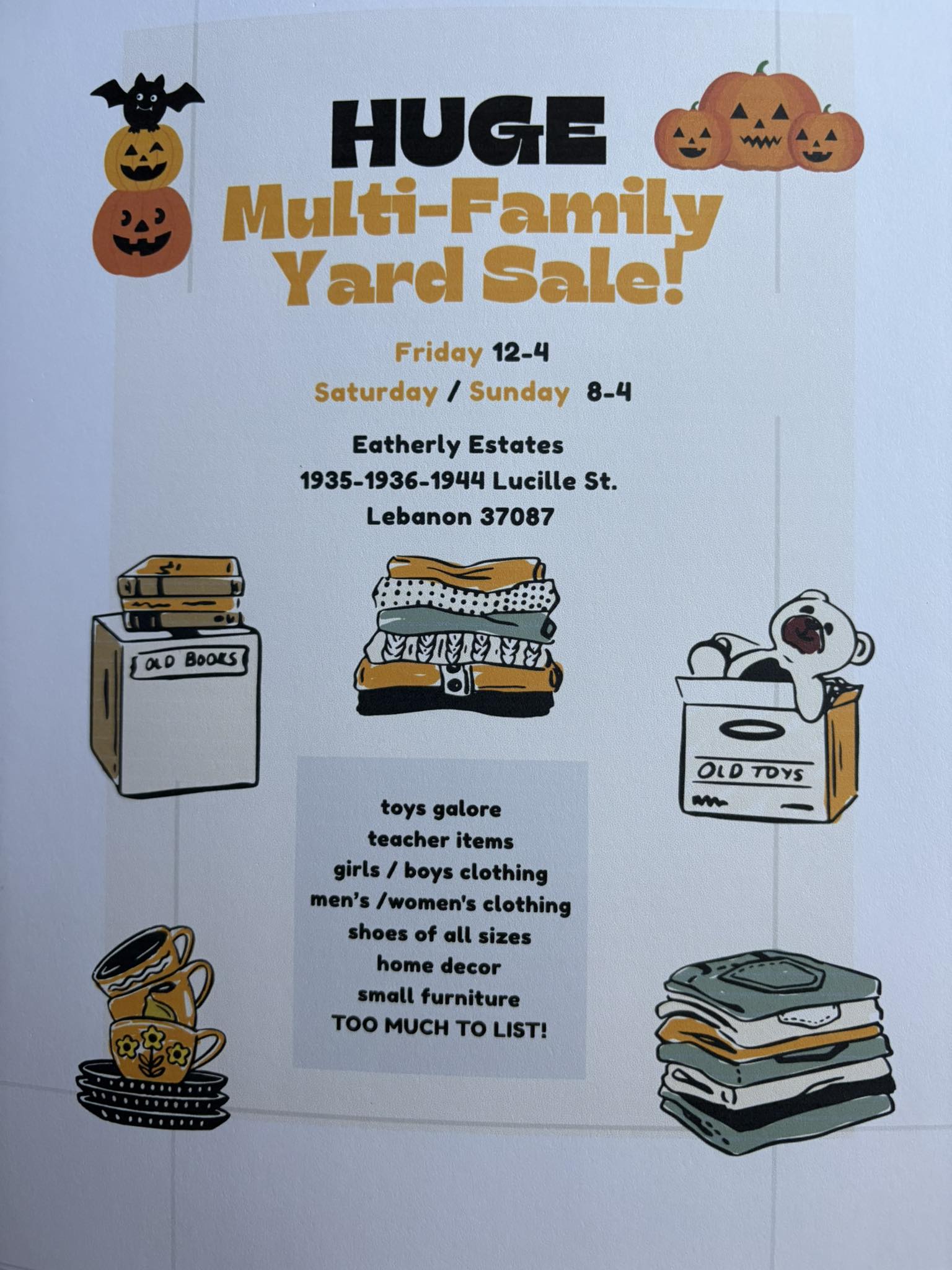 Where's the yard sales? Lebanon TN | Facebook